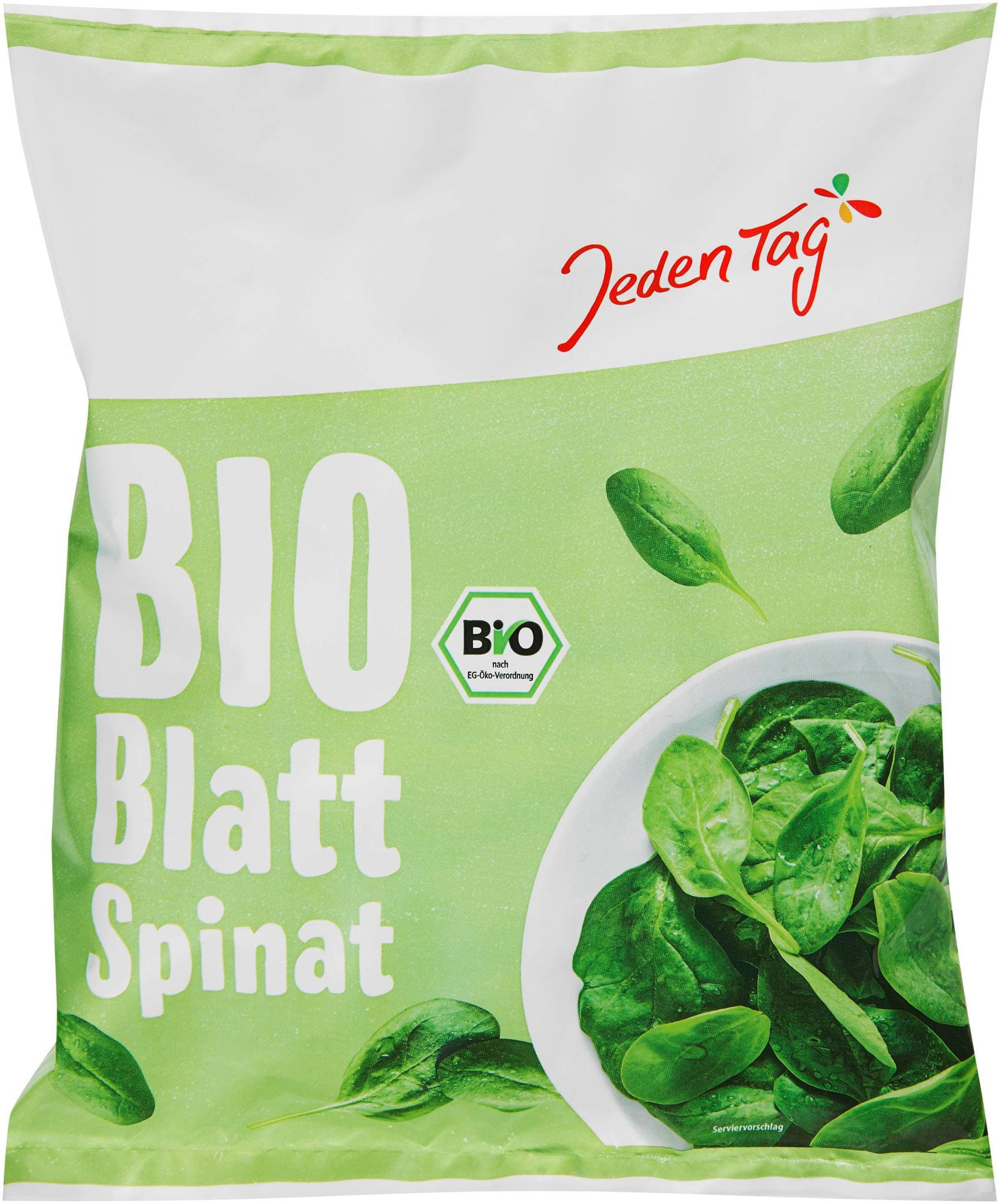Jeden Tag Bio špenát listový mražený 750g