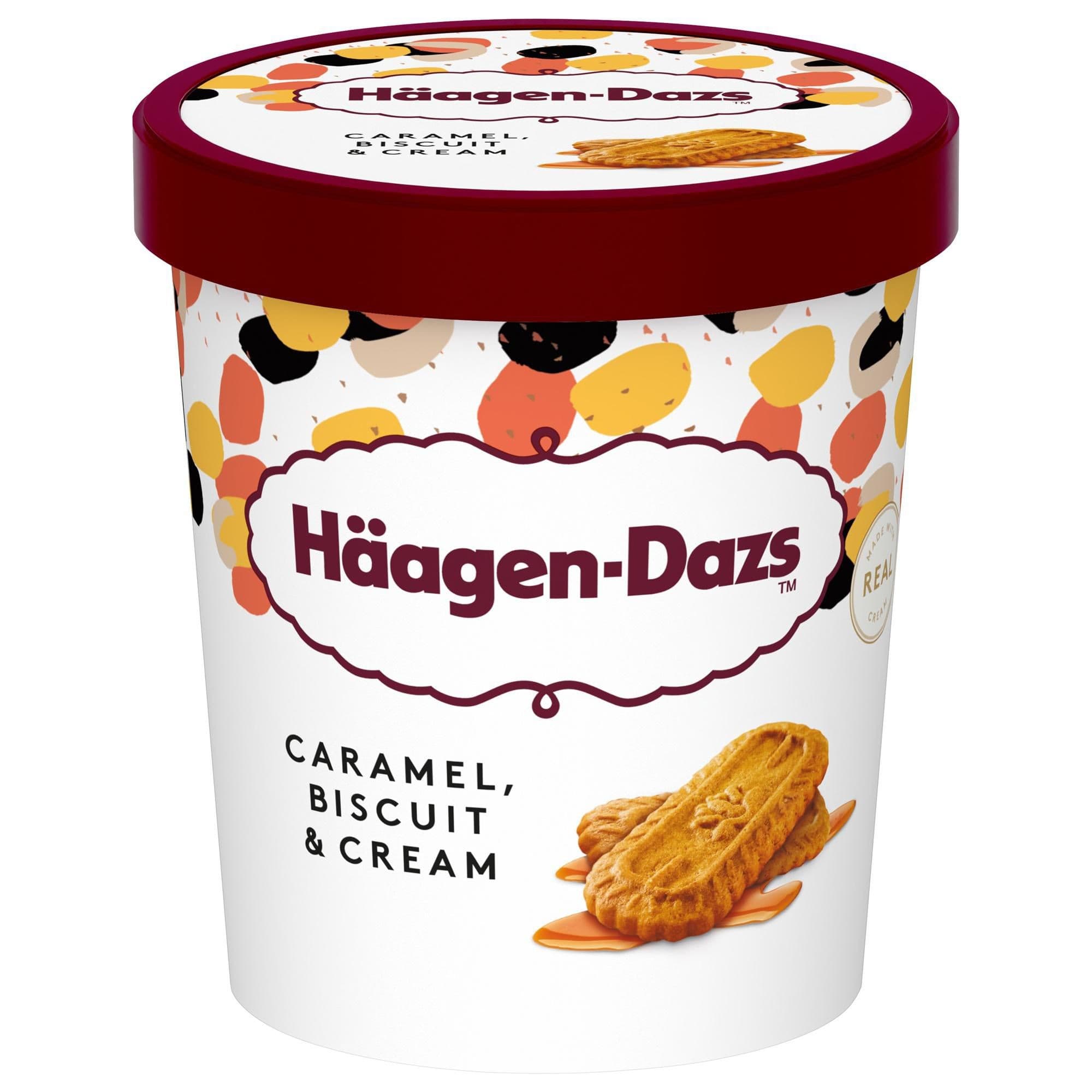 Häagen-Dasz karamel se sušenkami 460ML