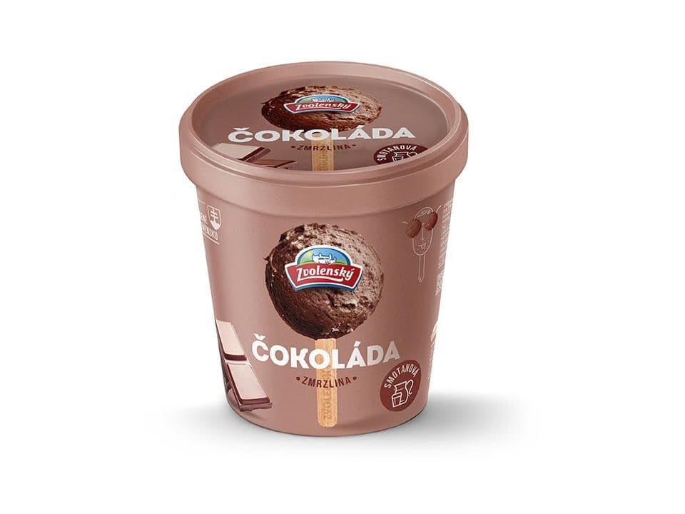 Zvolenský Smetanová zmrzlina čokoláda 420 ml
