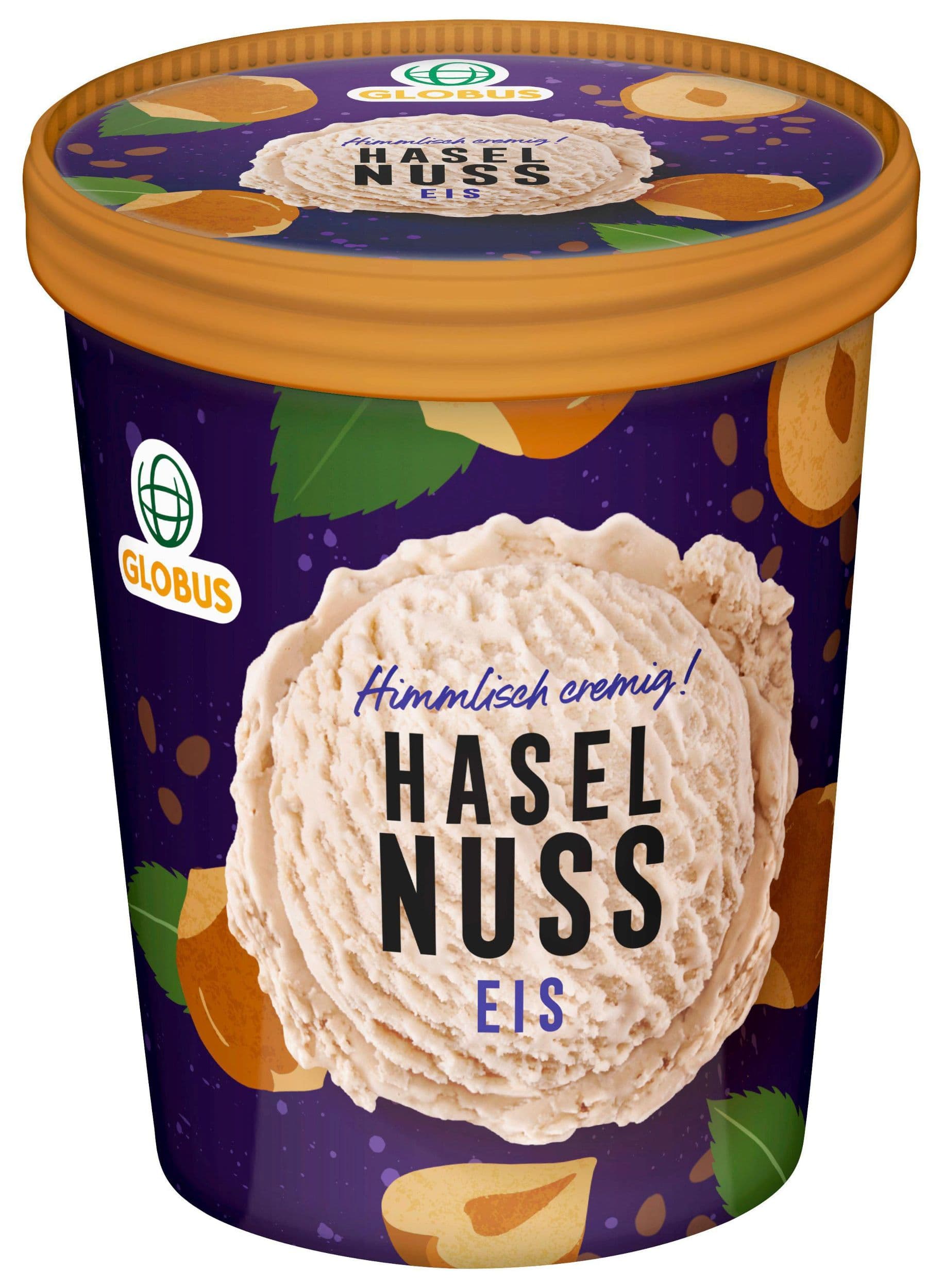 Mléčný mražený krém oříškový 500ml
