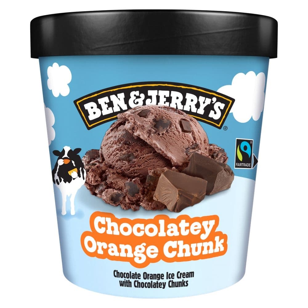 Ben & Jerry´s Chocolatey orange chunk 465 ml