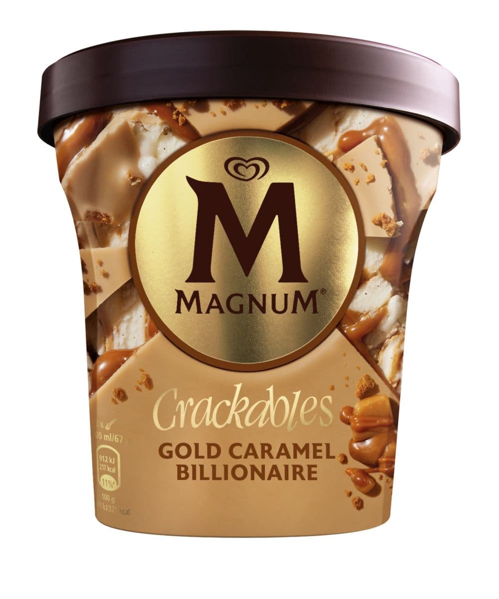 Magnum Double Caramel Gold Billionaire Pint 440ml