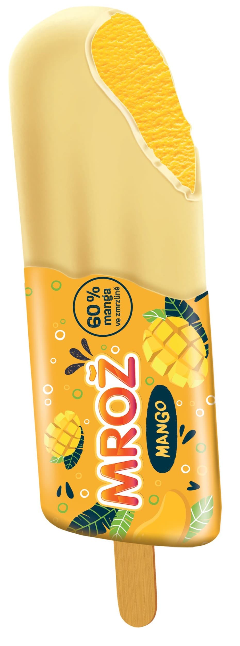 Mrož Mango v bílé polevě 50ml