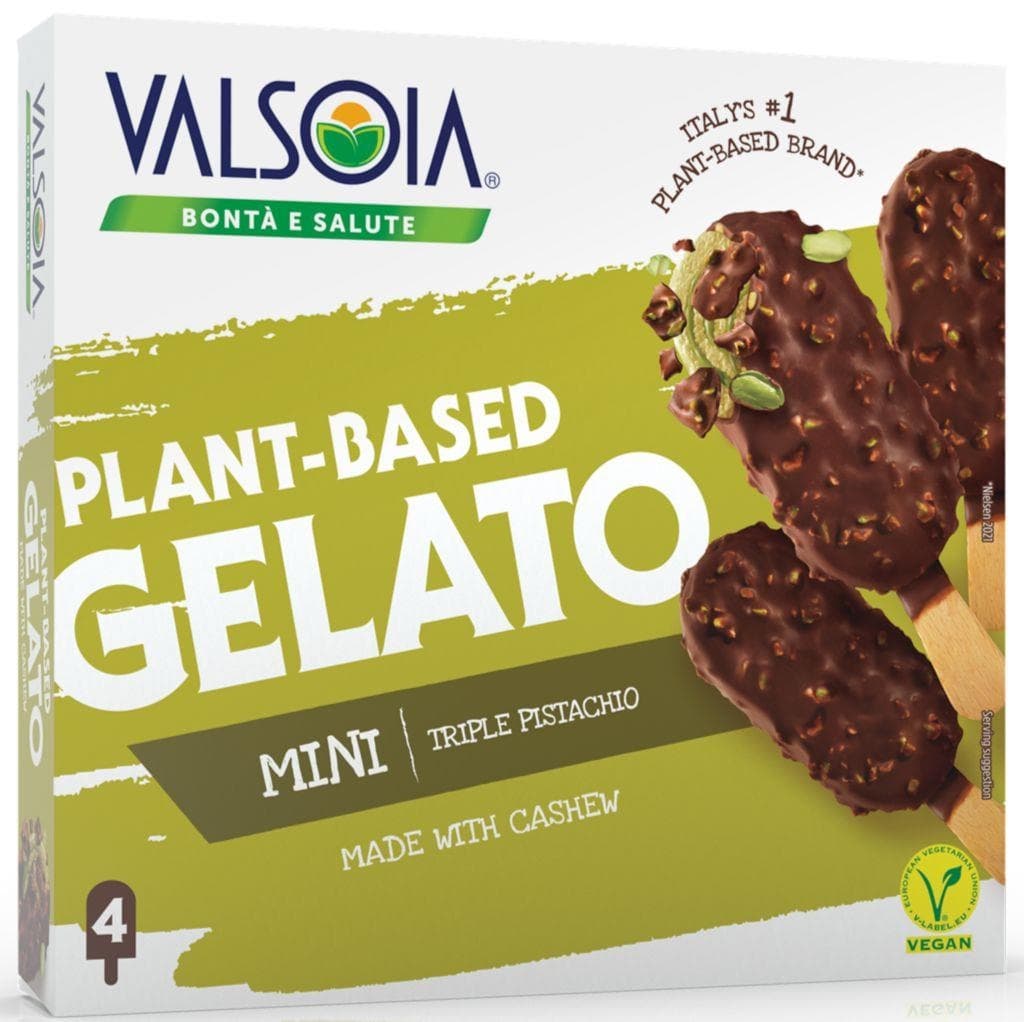 Valsoia Rostlinné pistáciové mininanuky 4x81,5ml