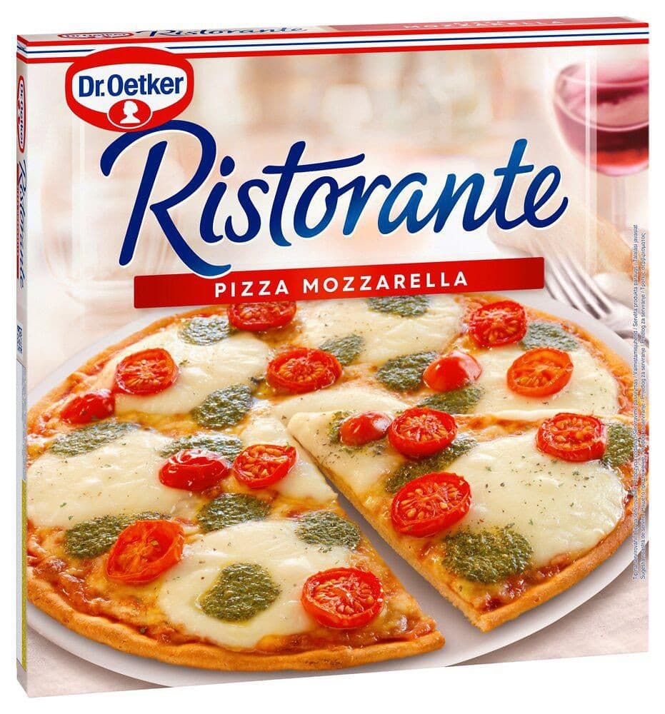 Ristorante Pizza Mozzarella mražená 355g