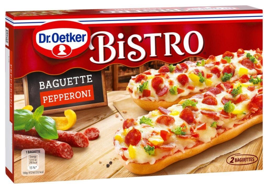 Bistro Bag. Pepperoni mražené 250g