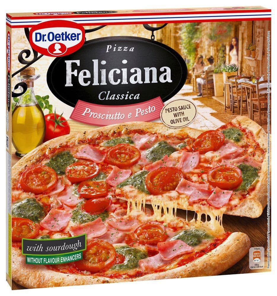 Dr. Oetker Feliciana Prosciutto e Pesto mražená 360g