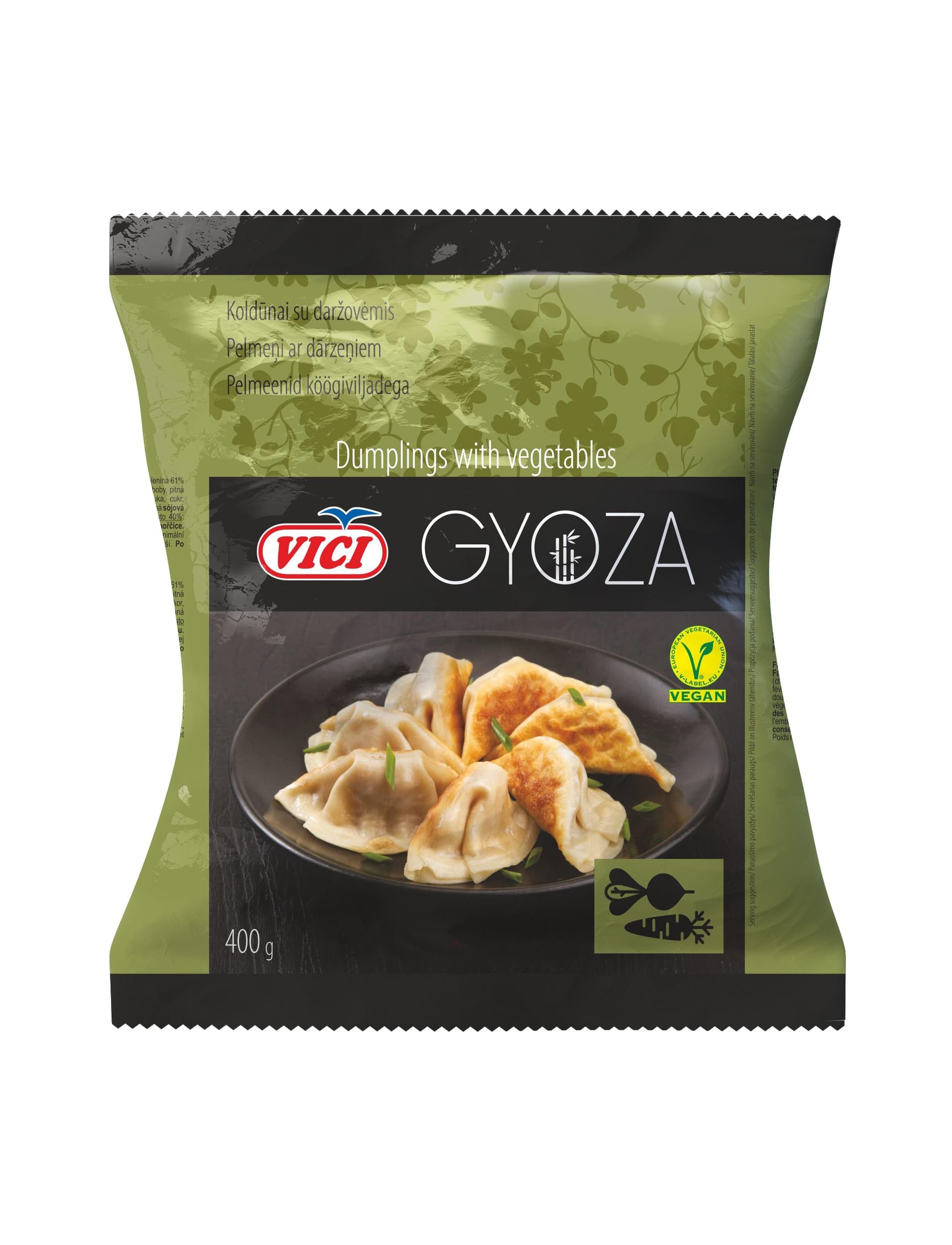 Vici Taštičky se zeleninou vegan mražené 400g