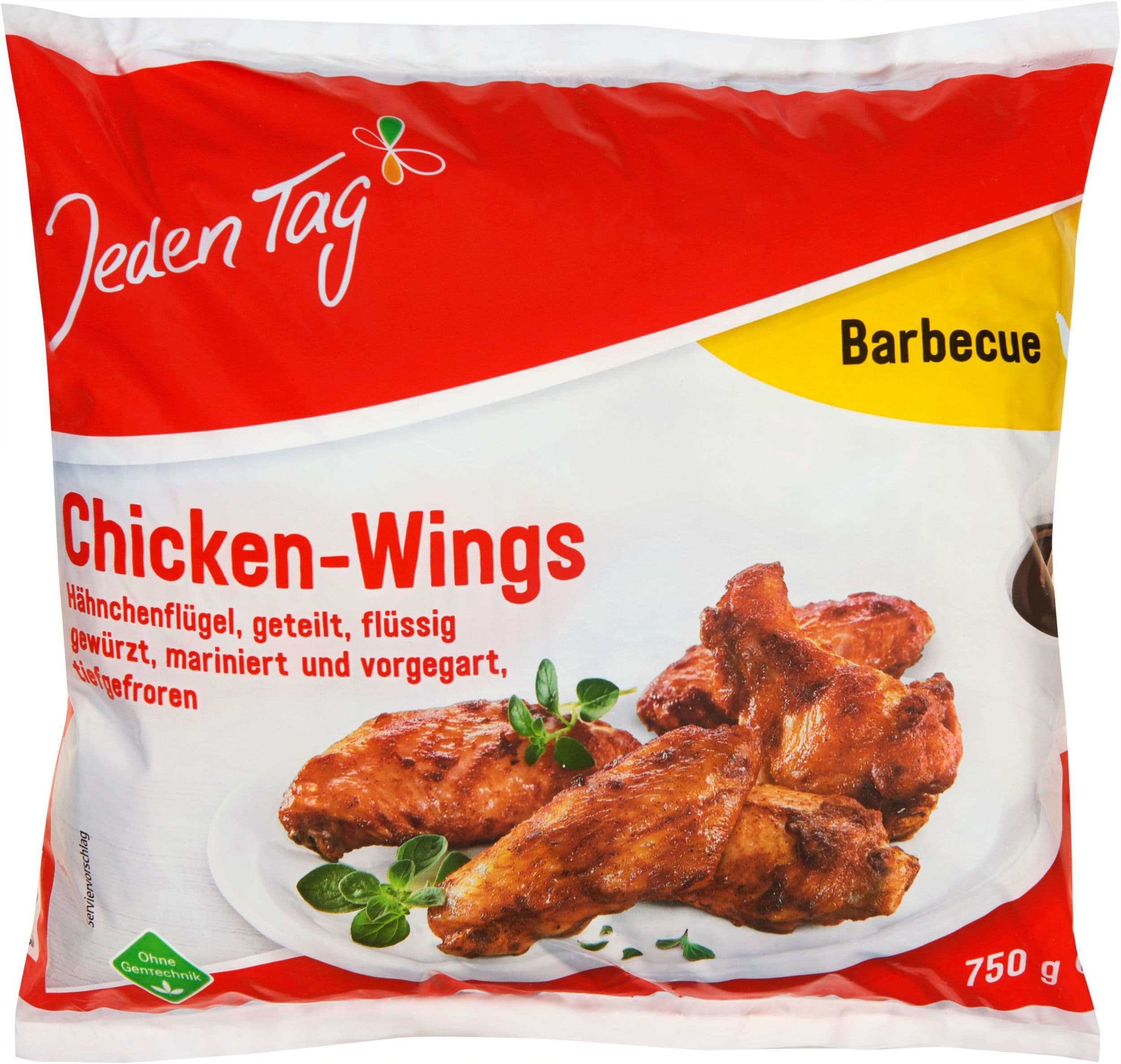 Jeden Tag kuřecí křídla marinovaná mražená 750g