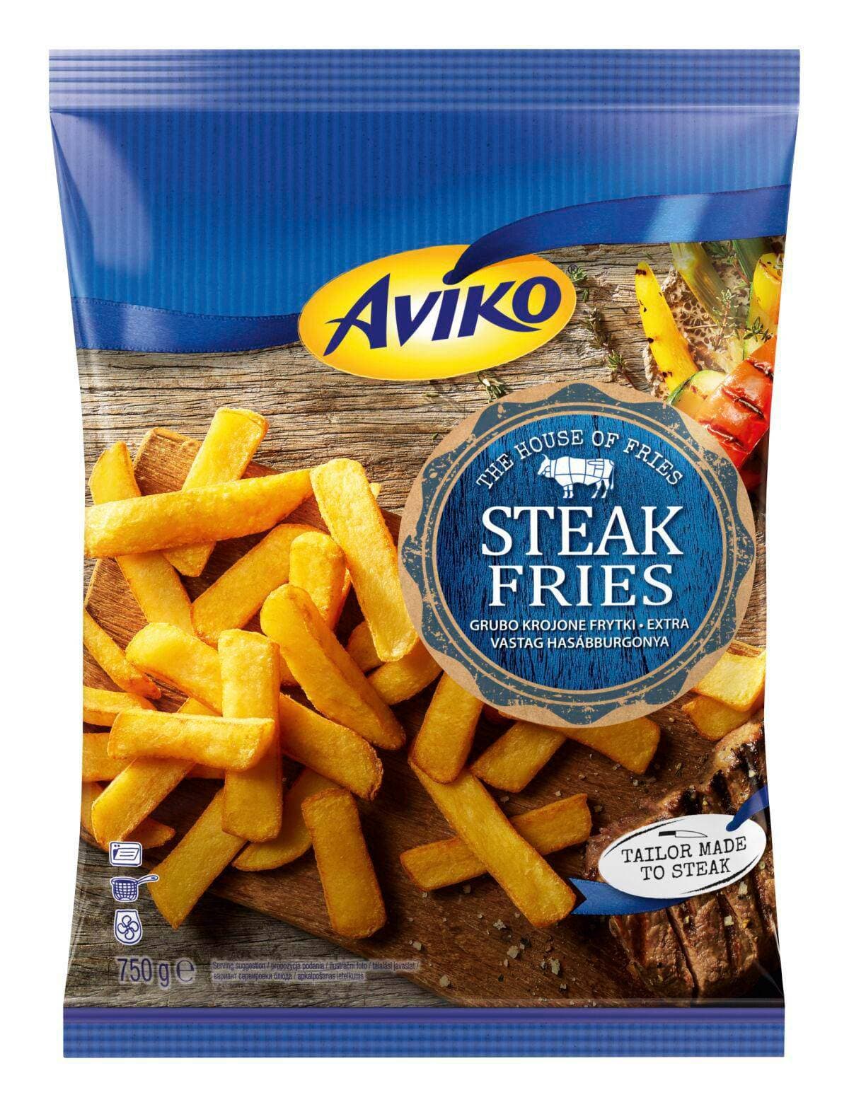 Aviko Steak fries mražené 750 g