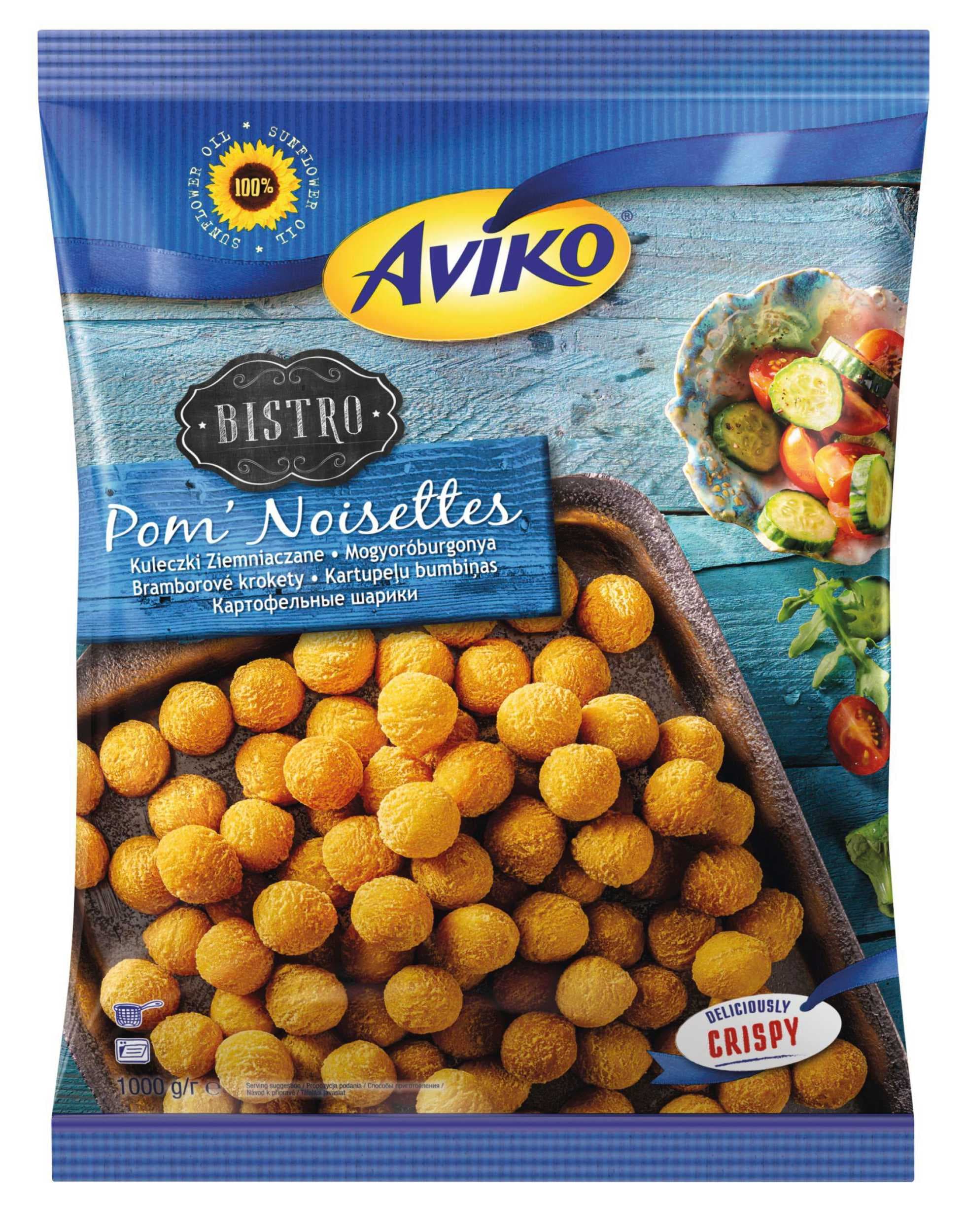 Aviko Pom' Noisettes Bramborové krokety mražené 1000 g