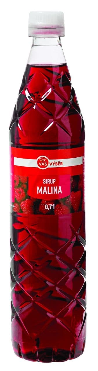 Váš Výběr Sirup s příchutí maliny