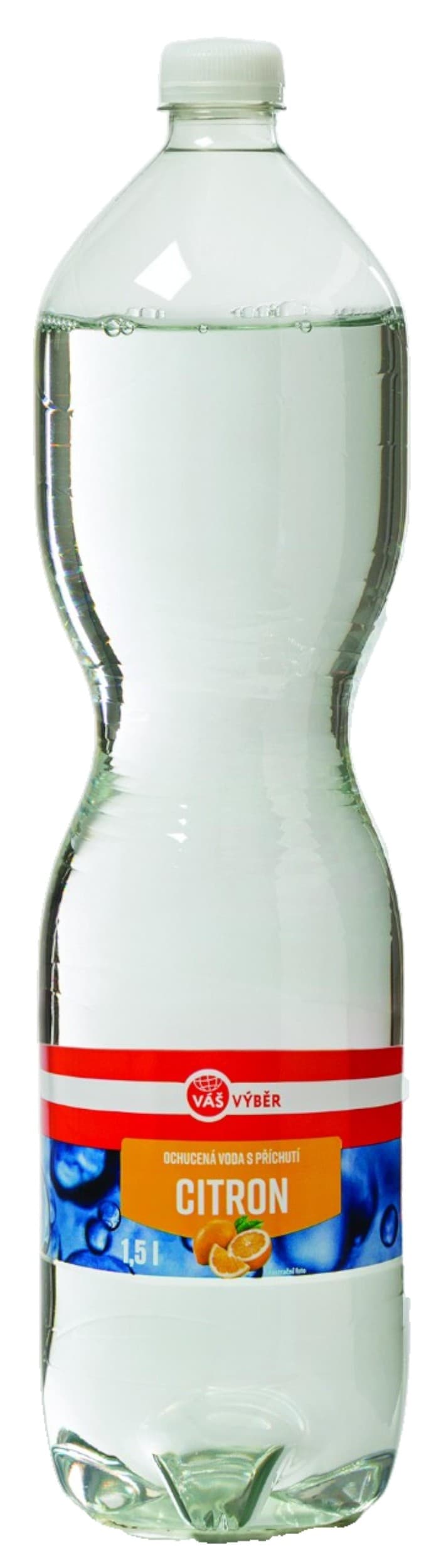 Váš Výběr chucená voda citron 1,5l