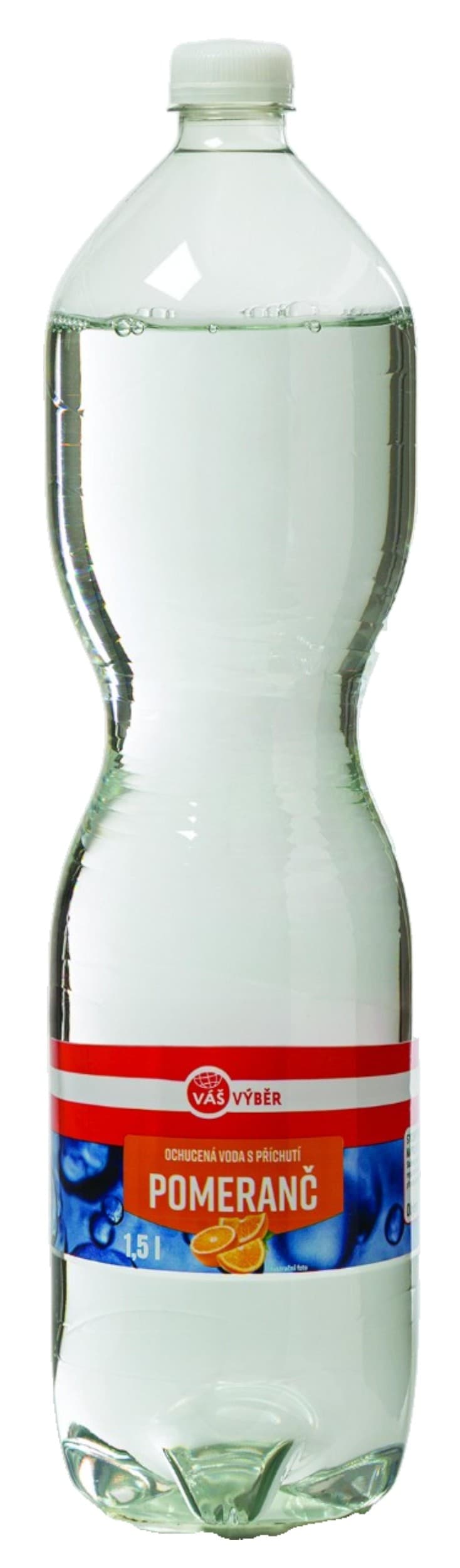 Váš Výběr Ochucená voda pomeranč 1,5l