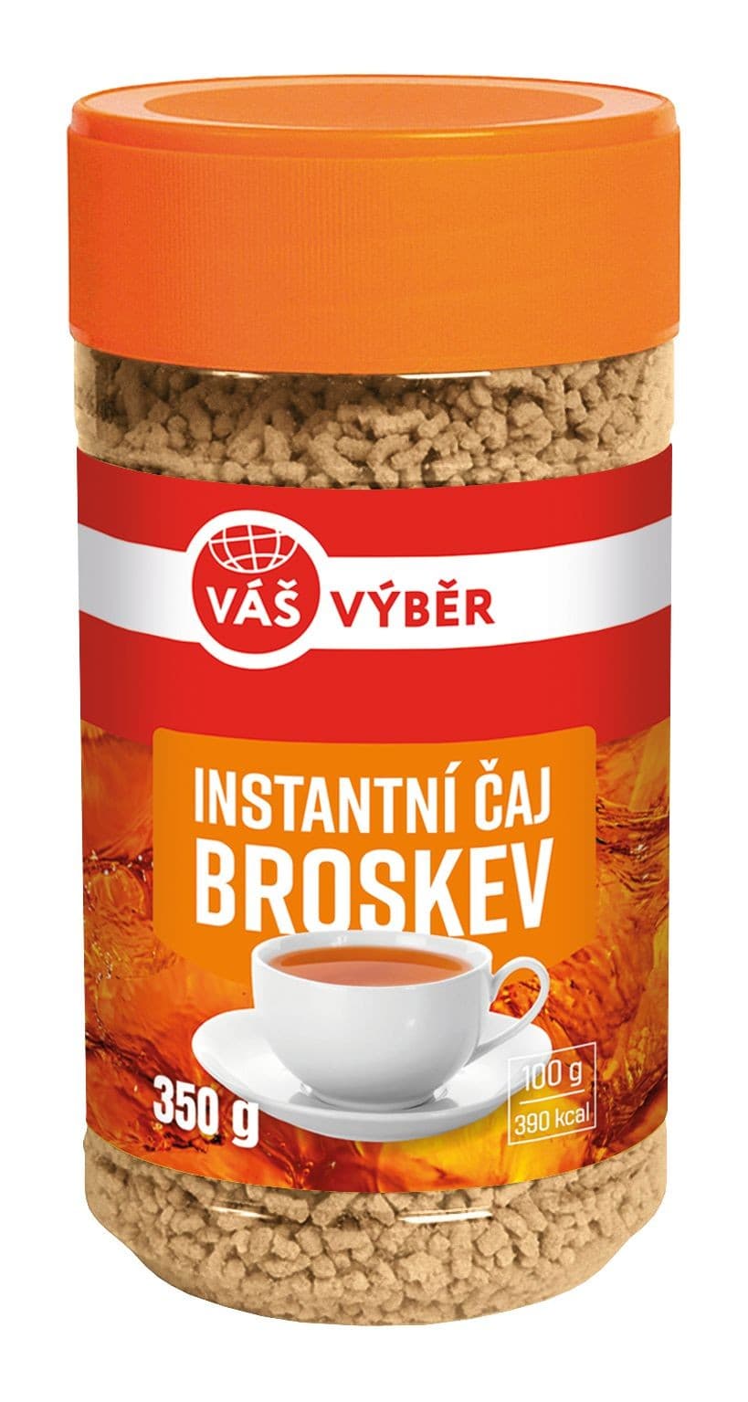 Váš Výběr Instantní čaj broskev 350g