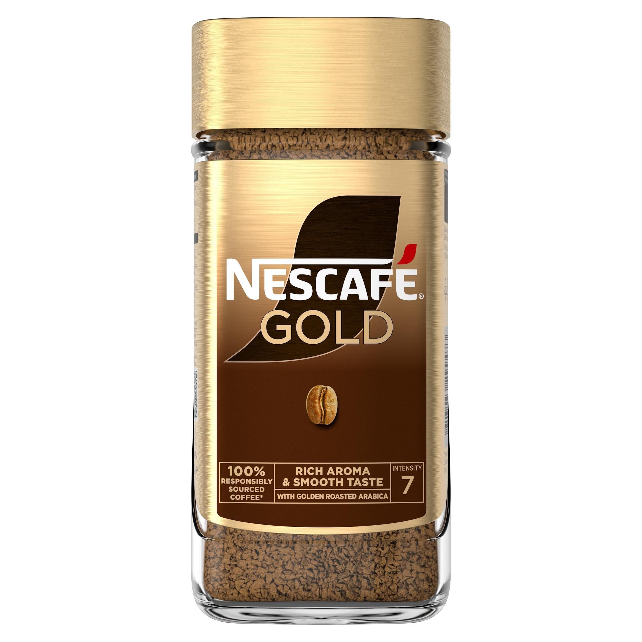 Nescafé Gold Original, instantní káva 200 g