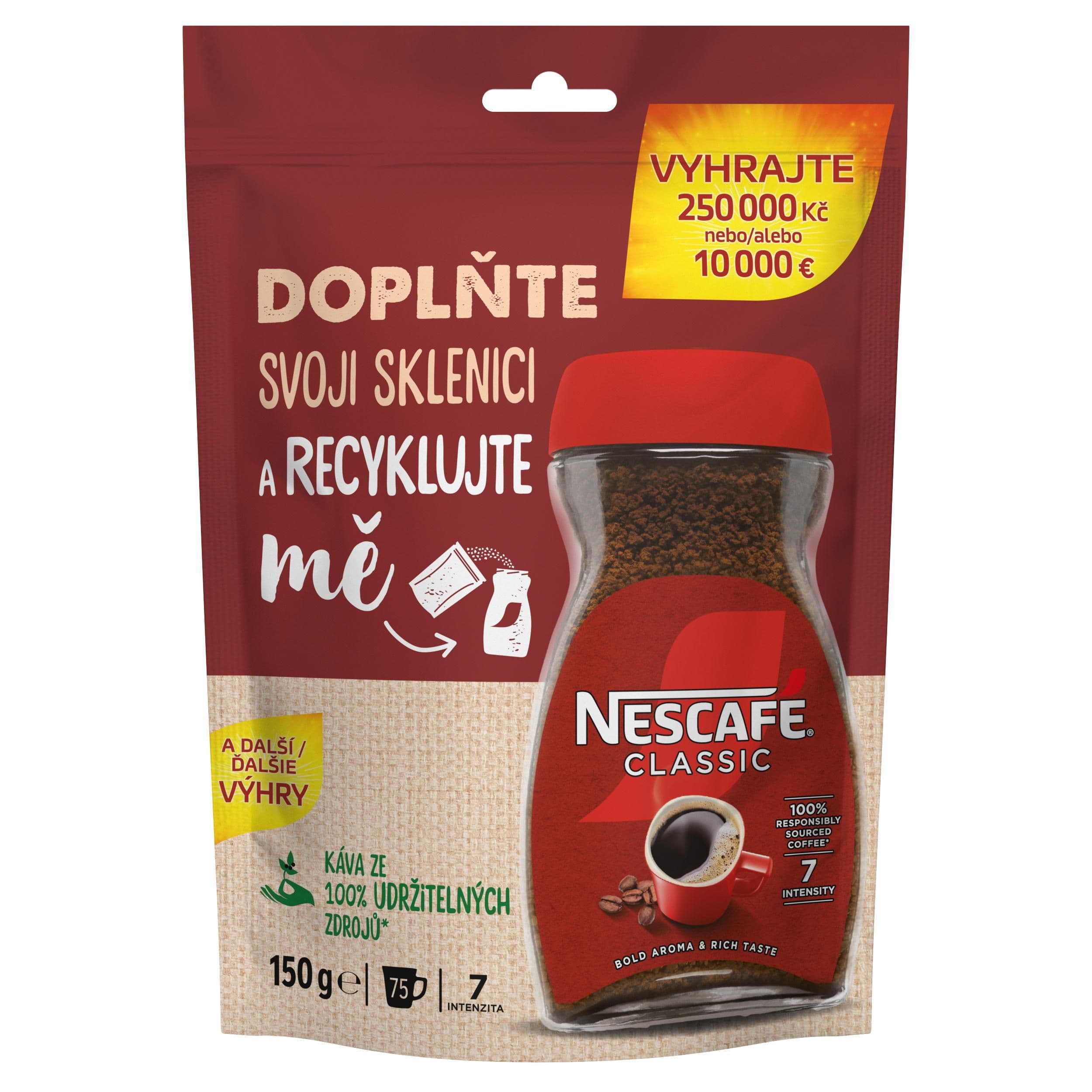 Nescafé Classic instantní káva 150 g
