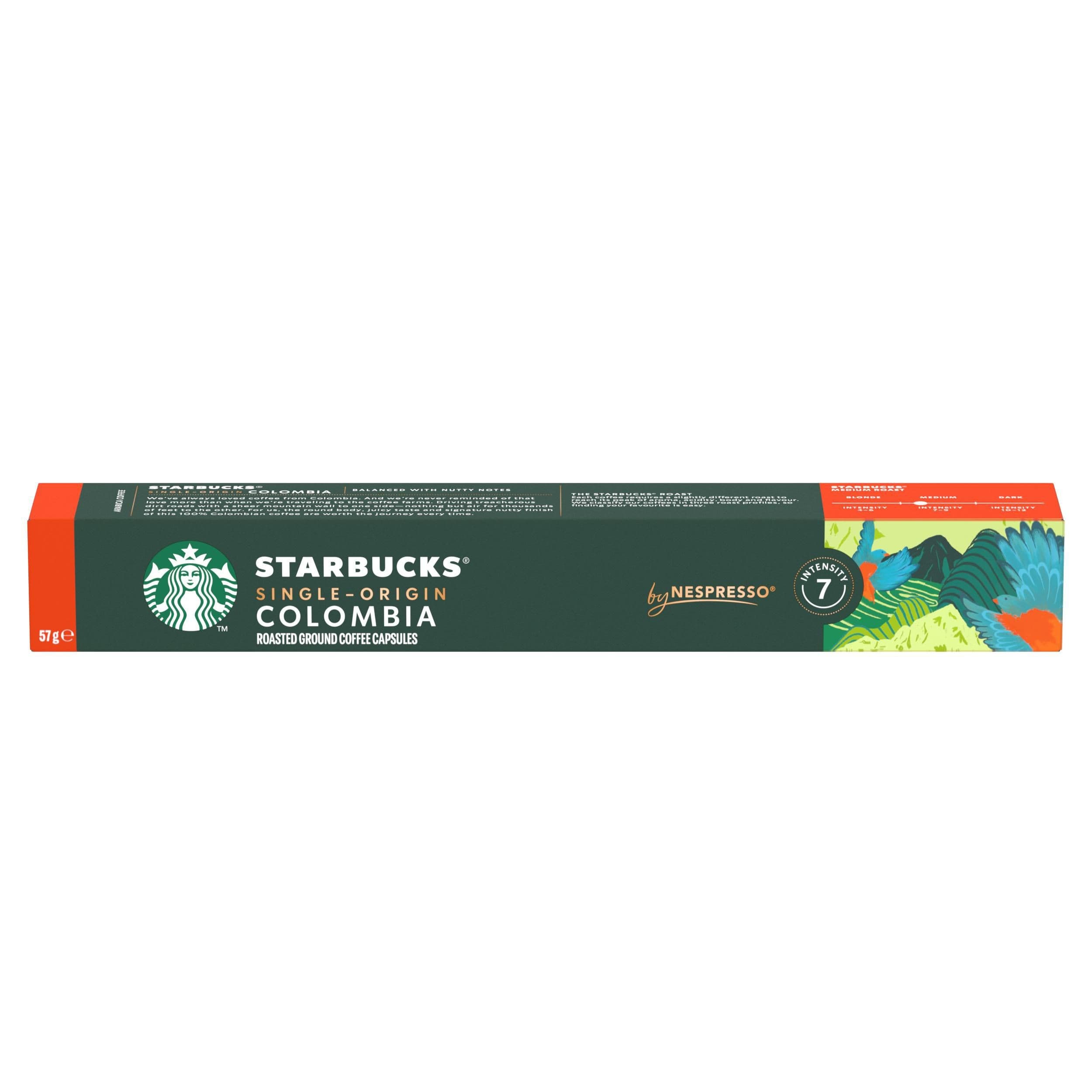 Starbucks by Nespresso Single-Origin Colombia Kávové kapsle 10ks
