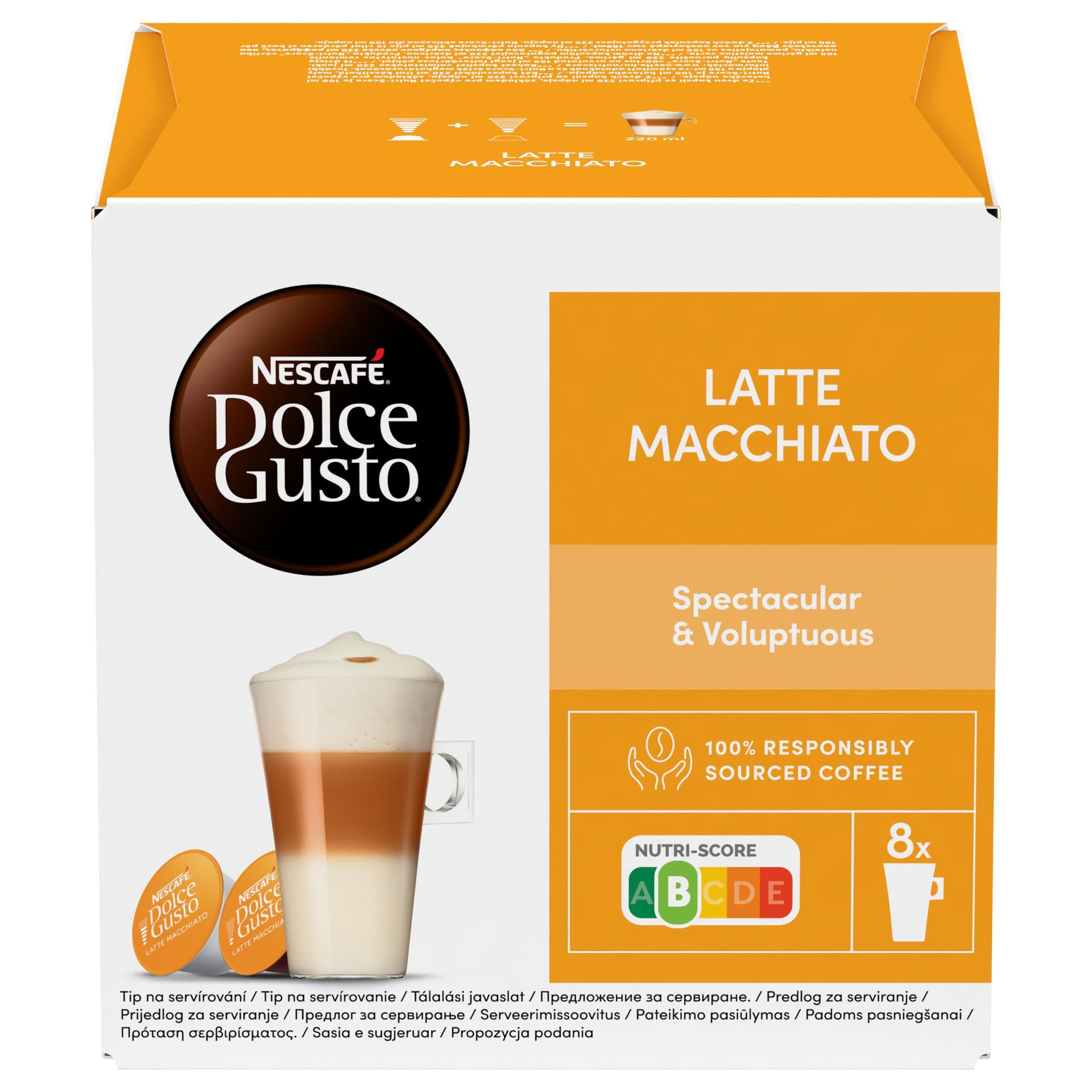 Nescafé Dolce Gusto Latte Macchiato kávové kapsle 16 ks