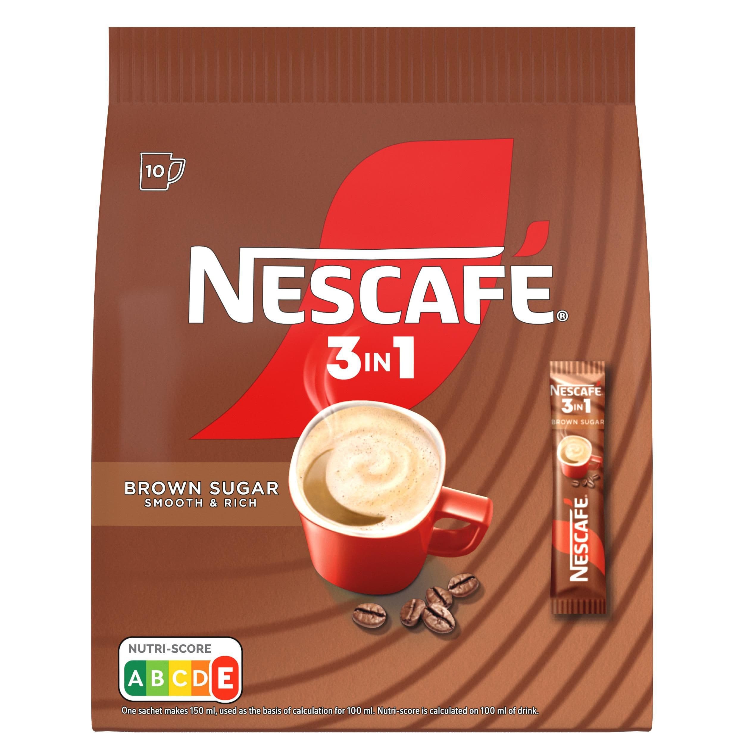 Nescafé Brown Sugar 3in1 10x17 g