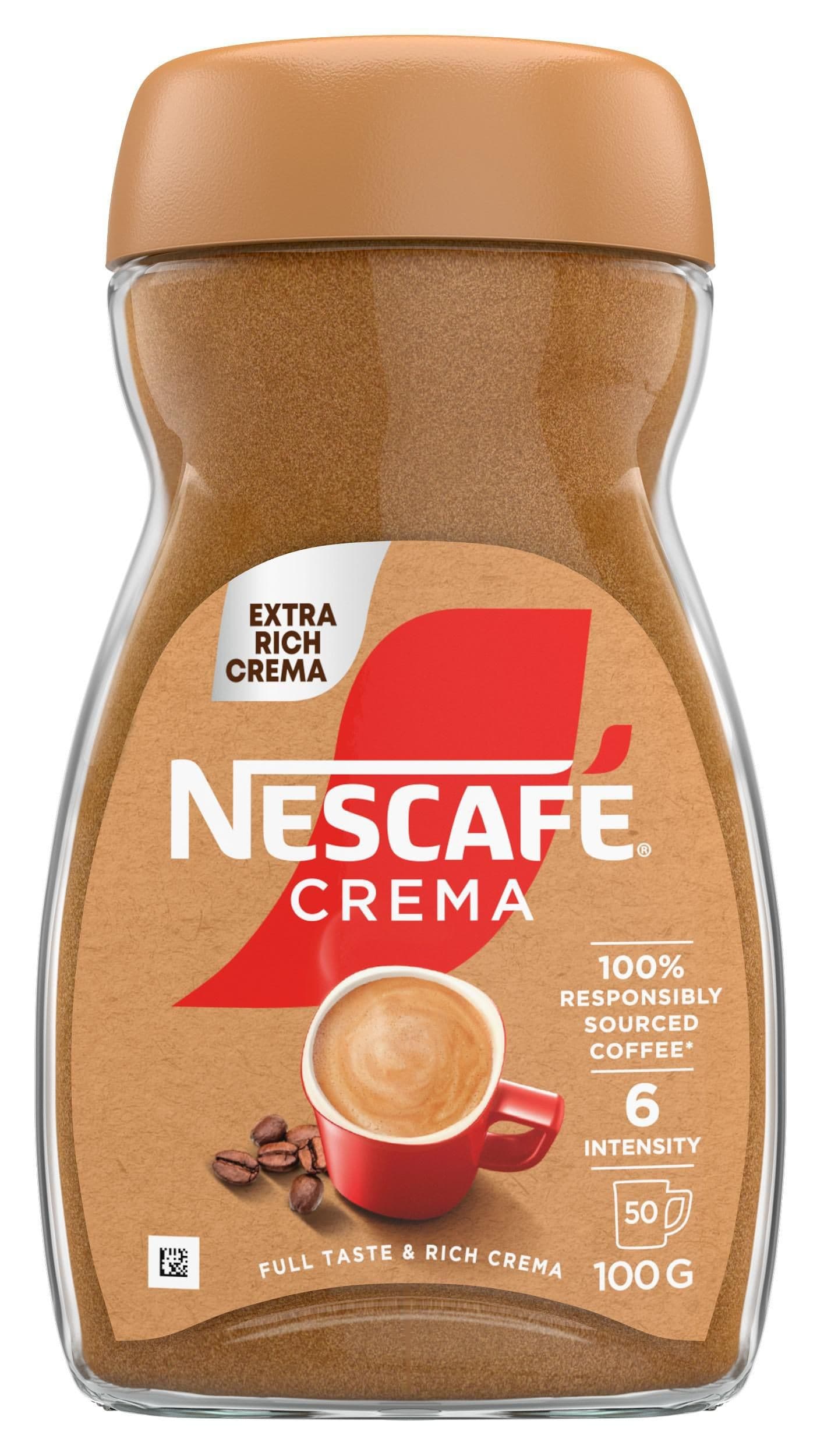 Nescafé Classic Crema, rozpustná káva, 100 g