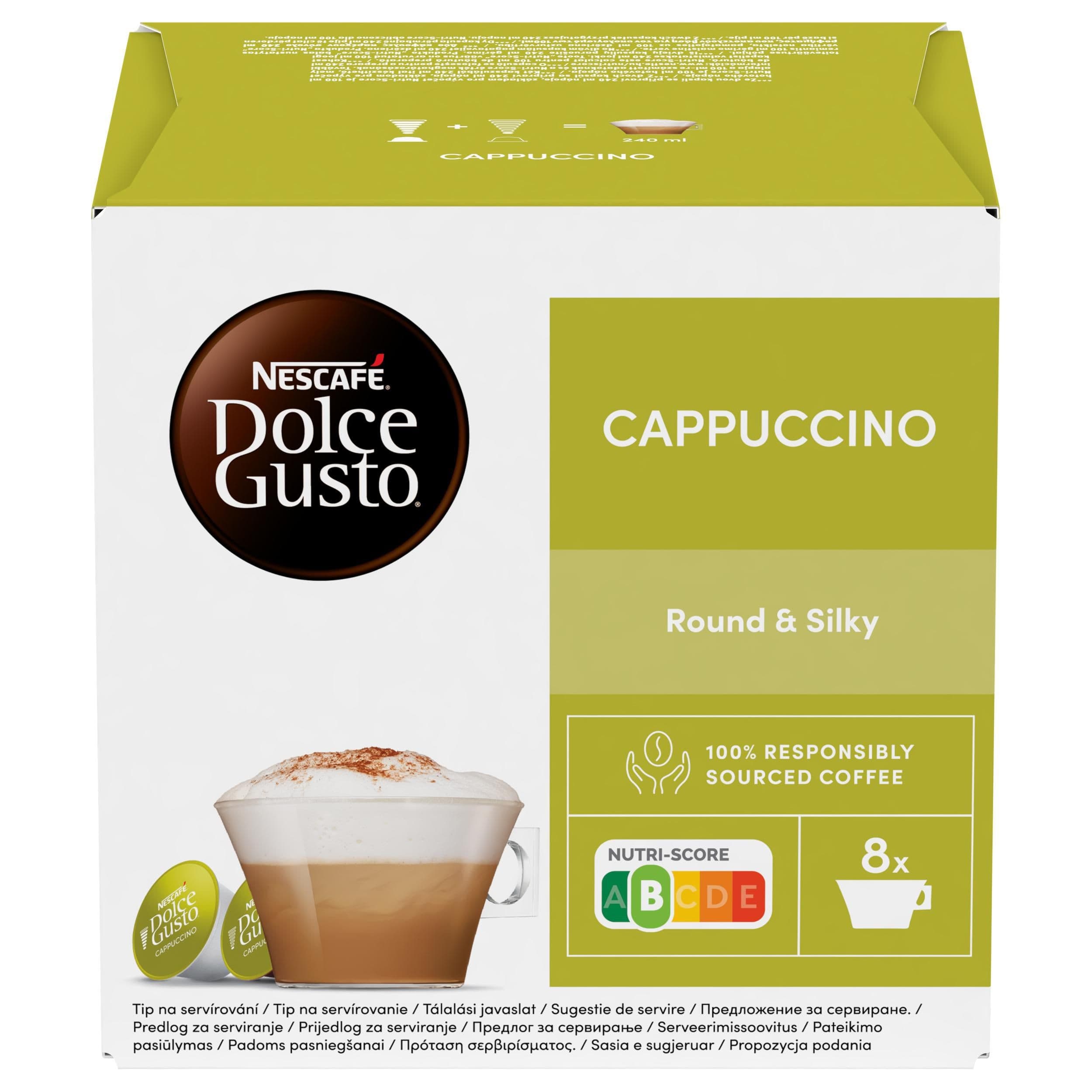 Nescafé Dolce Gusto Cappuccino kávové kapsle 16 ks