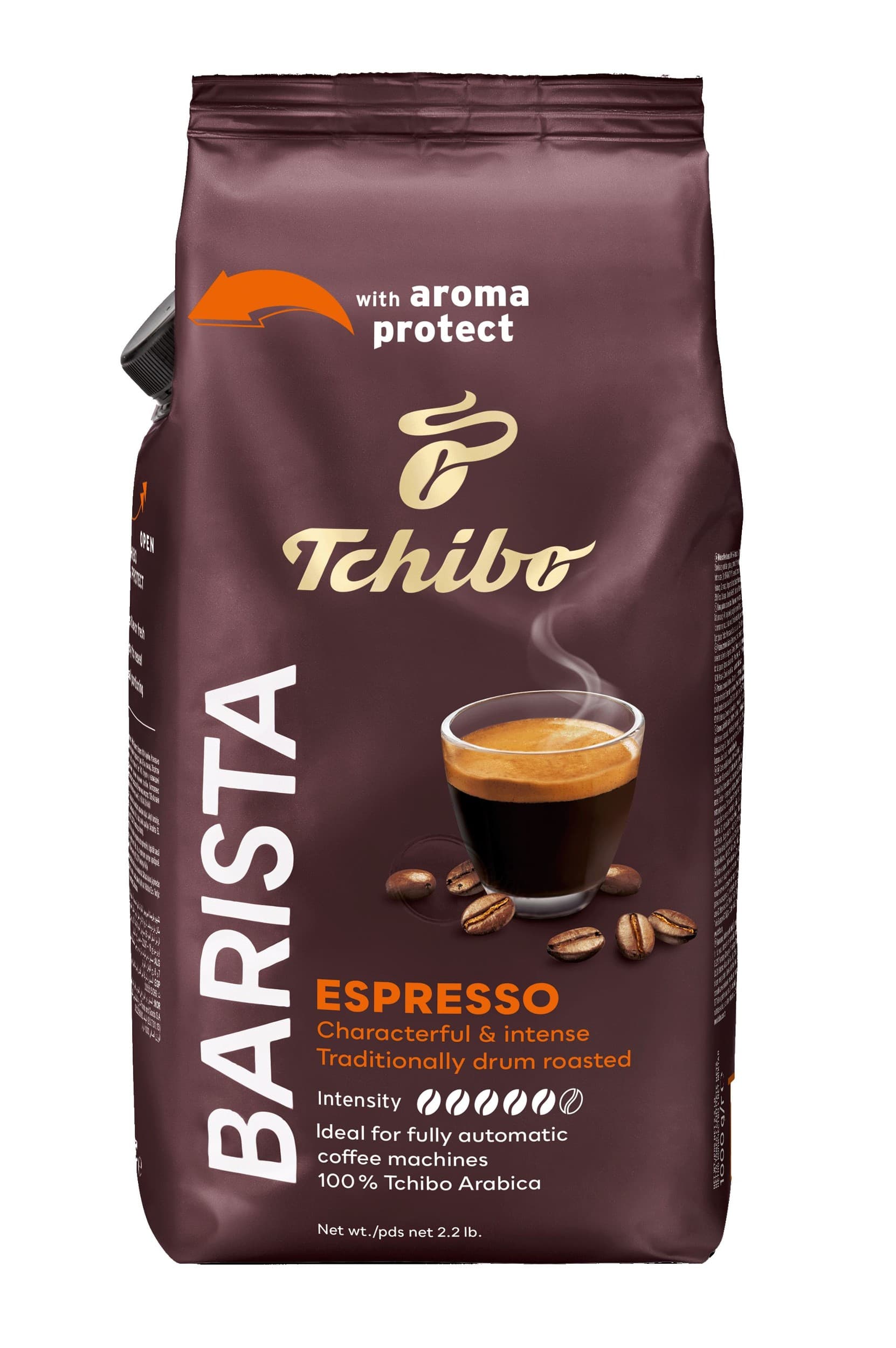 Tchibo Barista Espresso pražená zrnková káva 1000 g