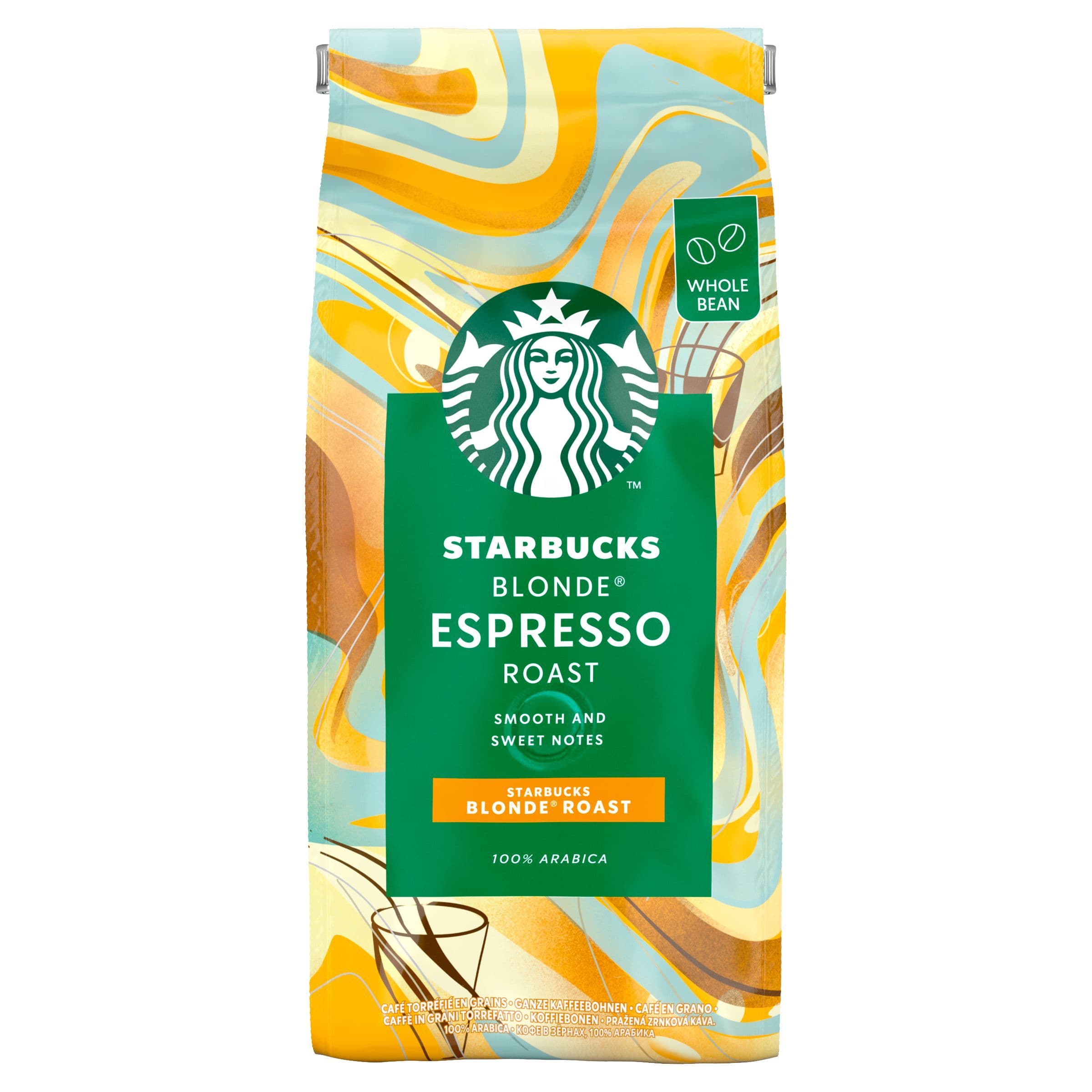 Starbucks Blonde Espresso Roast Zrnková káva 450g