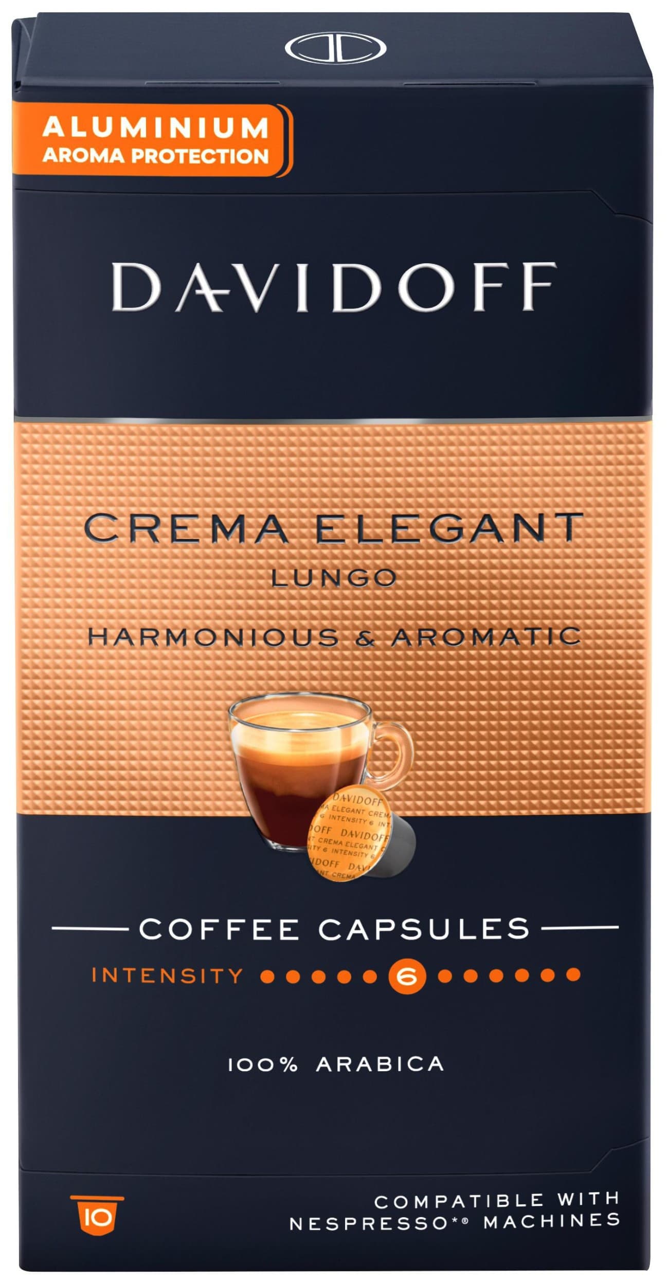 Davidoff Crema Elegant kapsle 55g