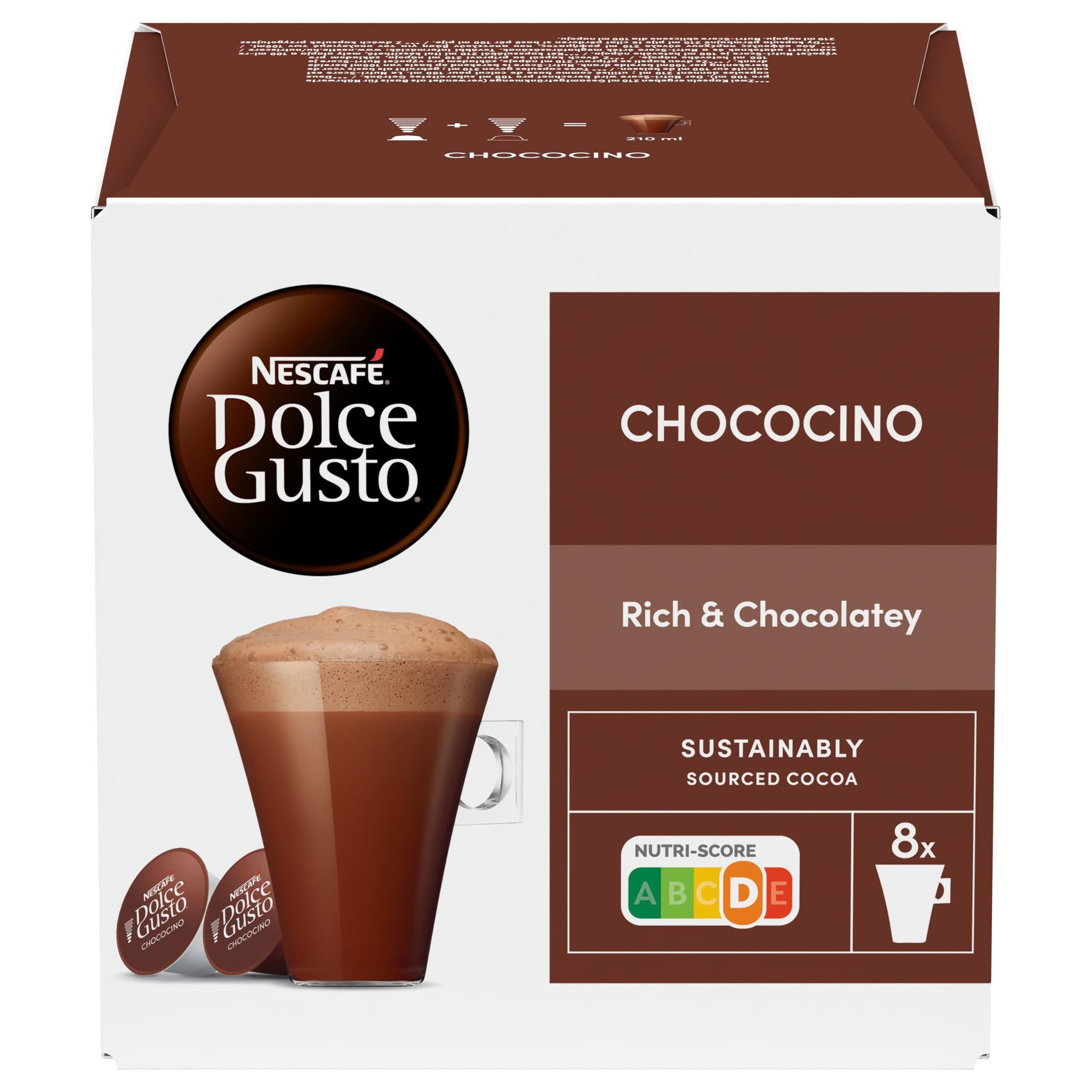 Nescafé Dolce Gusto Chococino - čokoládový nápoj 16 ks