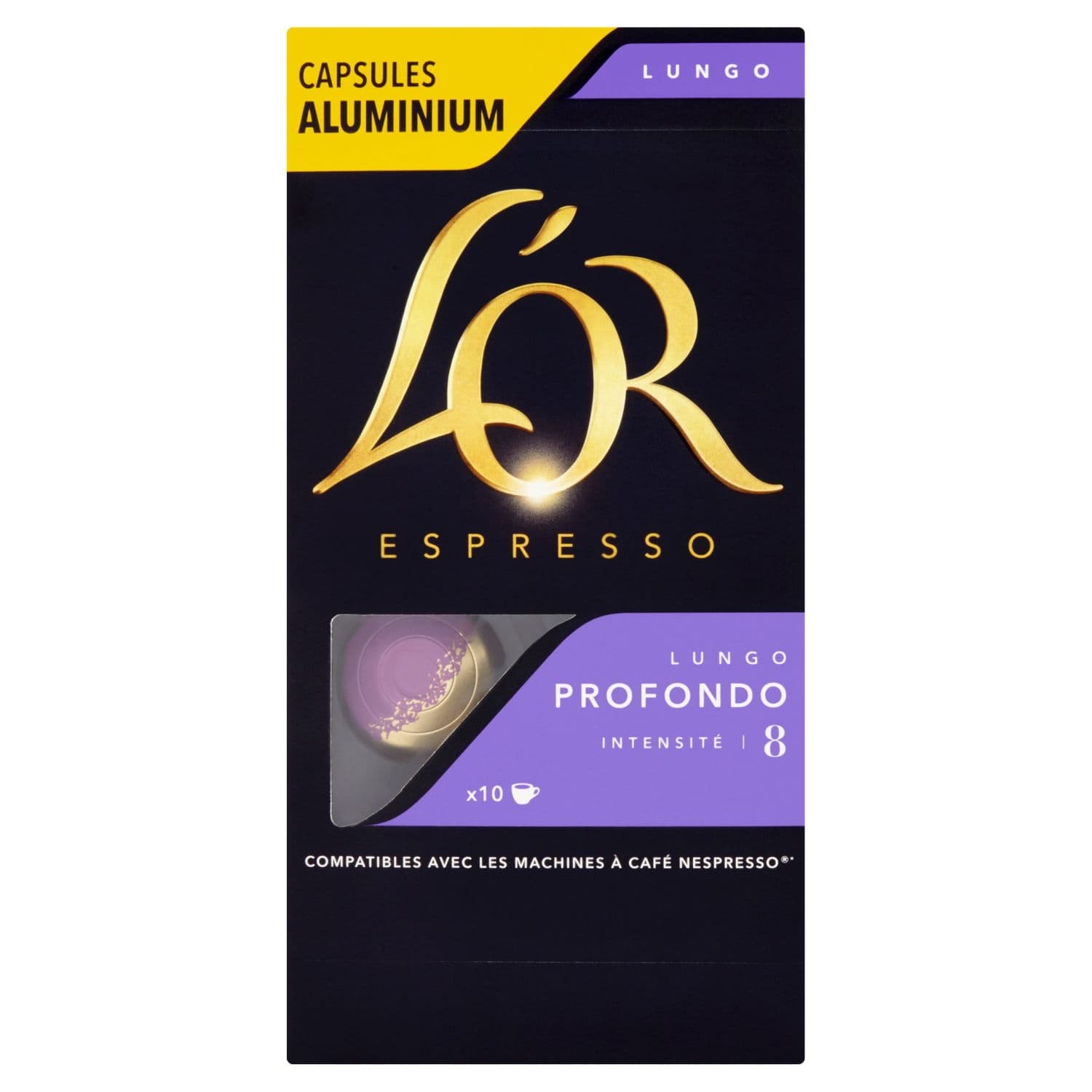 L'OR Lungo Profondo Intenzita 8 10 ks