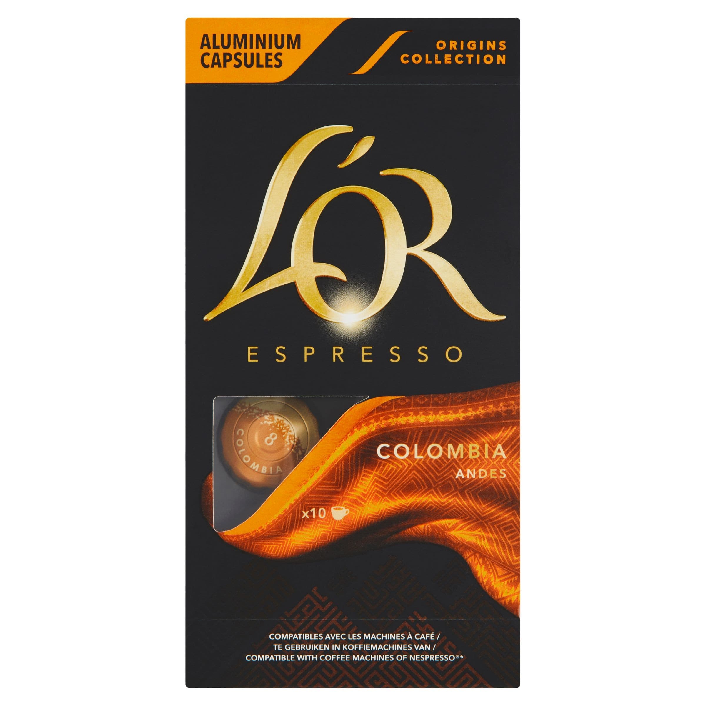 L'OR Kapsle Colombia 10 ks