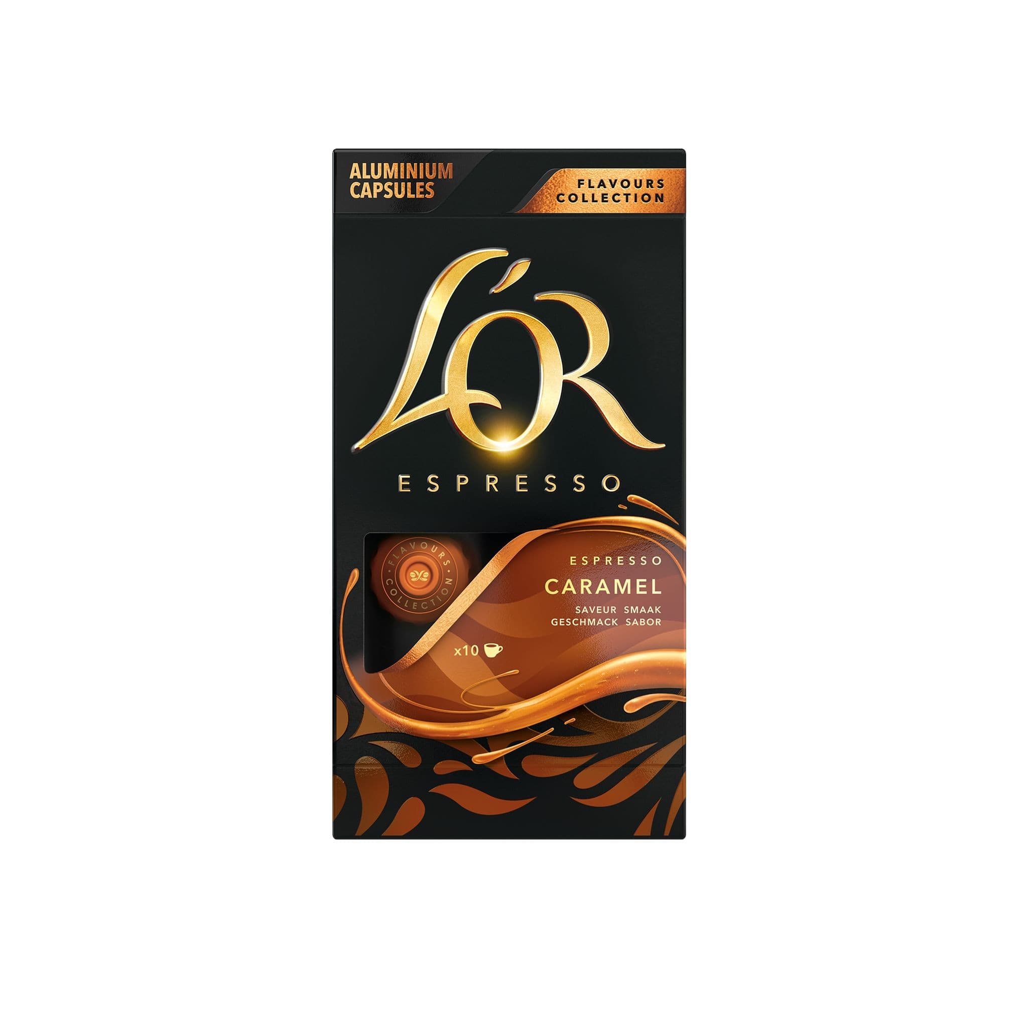 L´OR Flavours collection caramel kapsle 52 g 10 ks