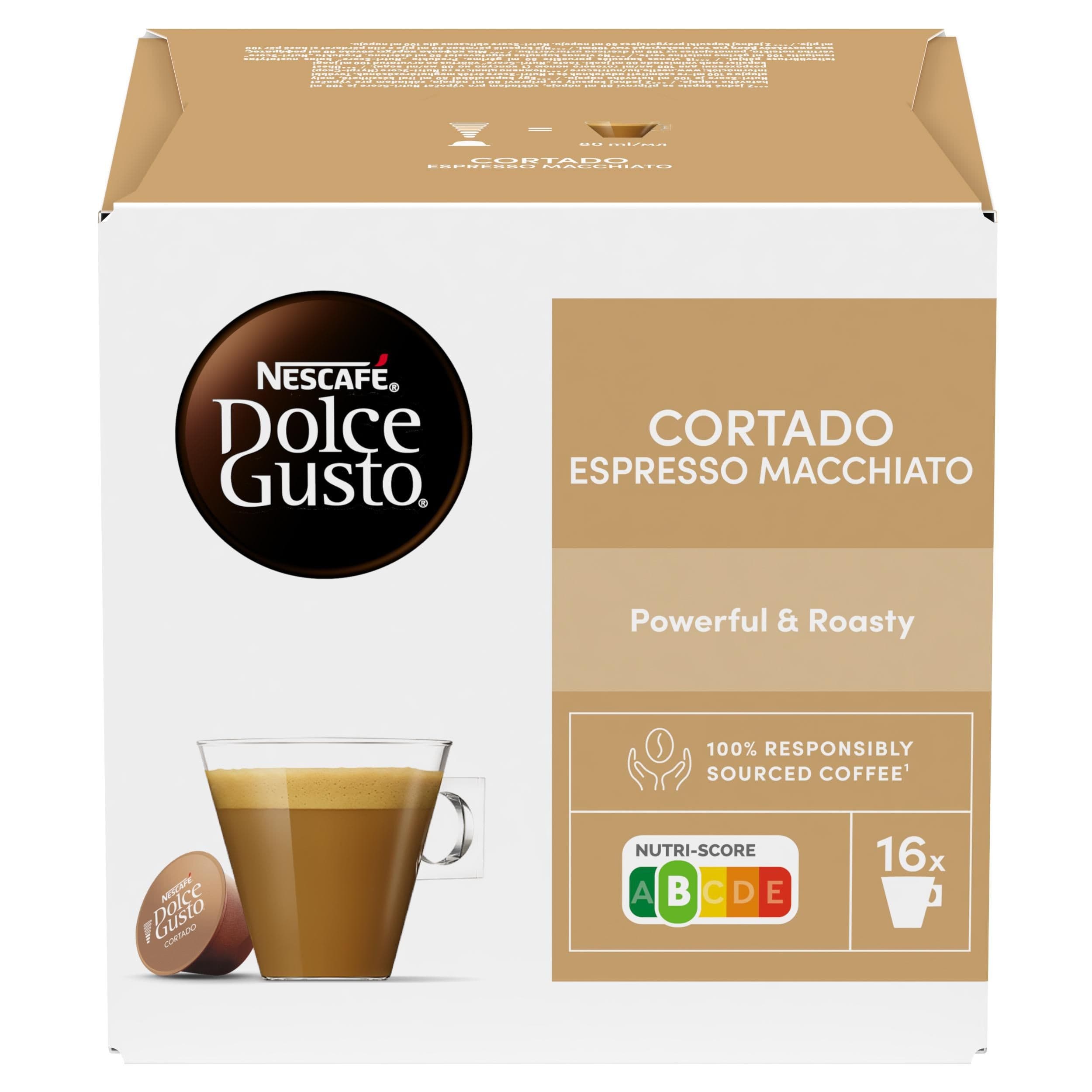 Nescafé Dolce Gusto Cortado kávové kapsle 101g 16 ks