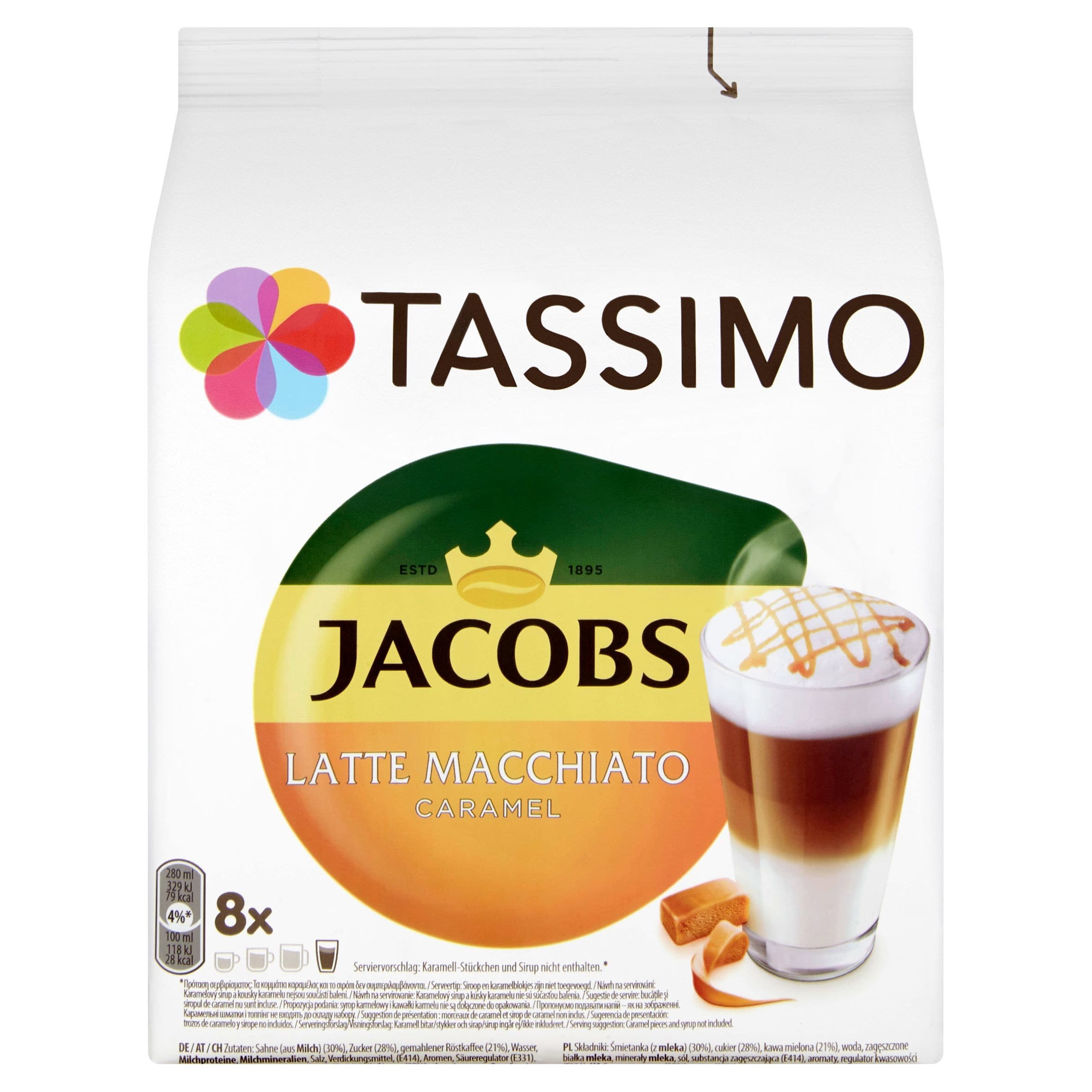 Tassimo Jacobs Latte Macchiato caramel 268 g