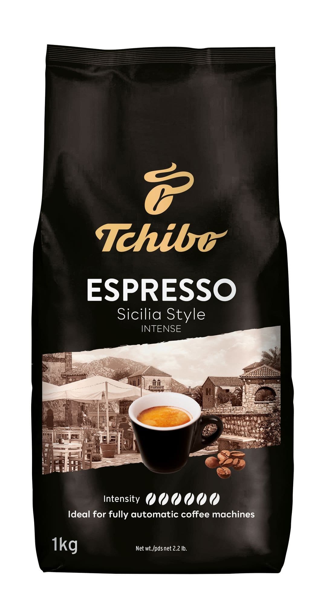 Tchibo Espresso Sicilia Style pražená zrnková káva 1000 g
