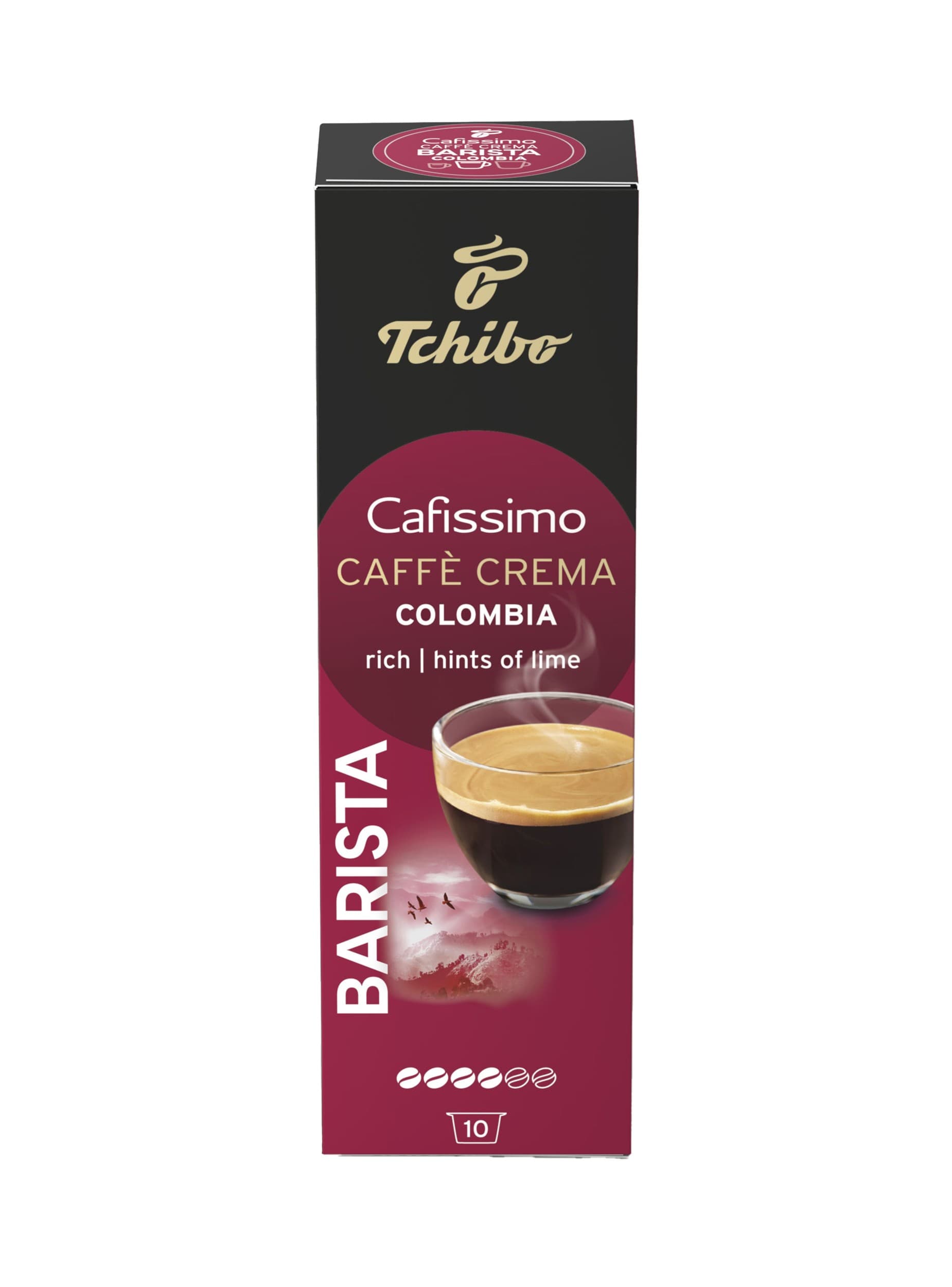 Tchibo Cafissimo Barista Caffé Crema Colombia 78g
