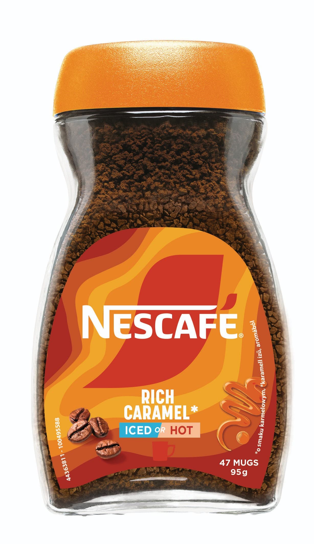 Nescafé Instantní káva s karamelovou příchutí 95g