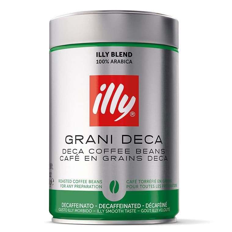 illy Decaffeinato Zrnková káva bez kofeinu 250 g