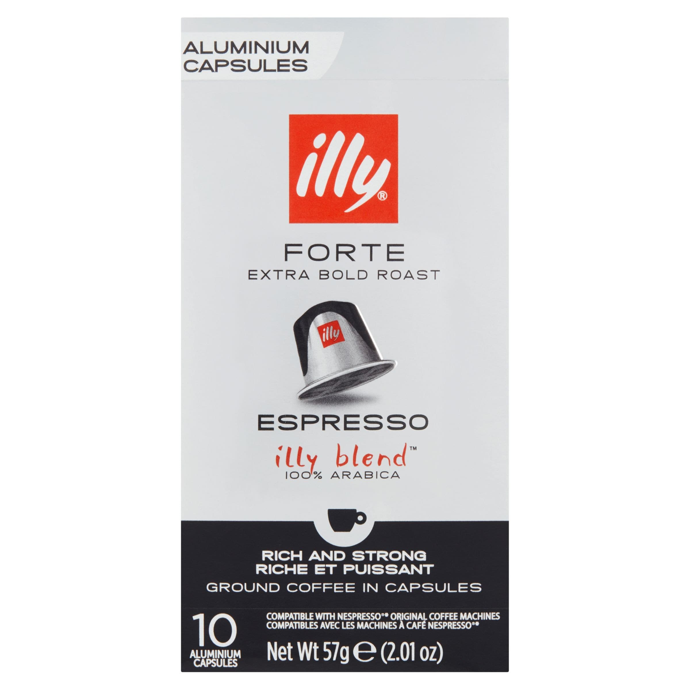 Kapsle illy espresso Forte 10ks