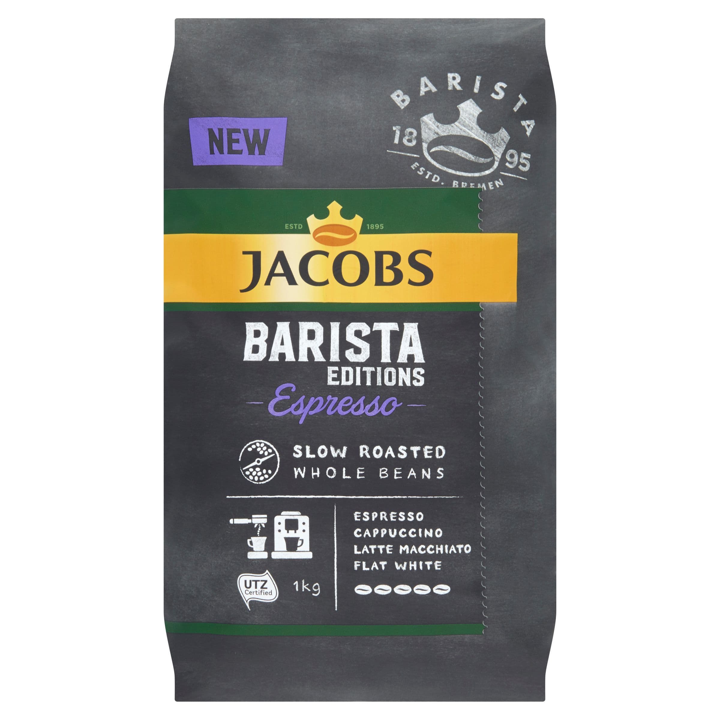 Jacobs Barista Espresso zrnková káva 1 kg
