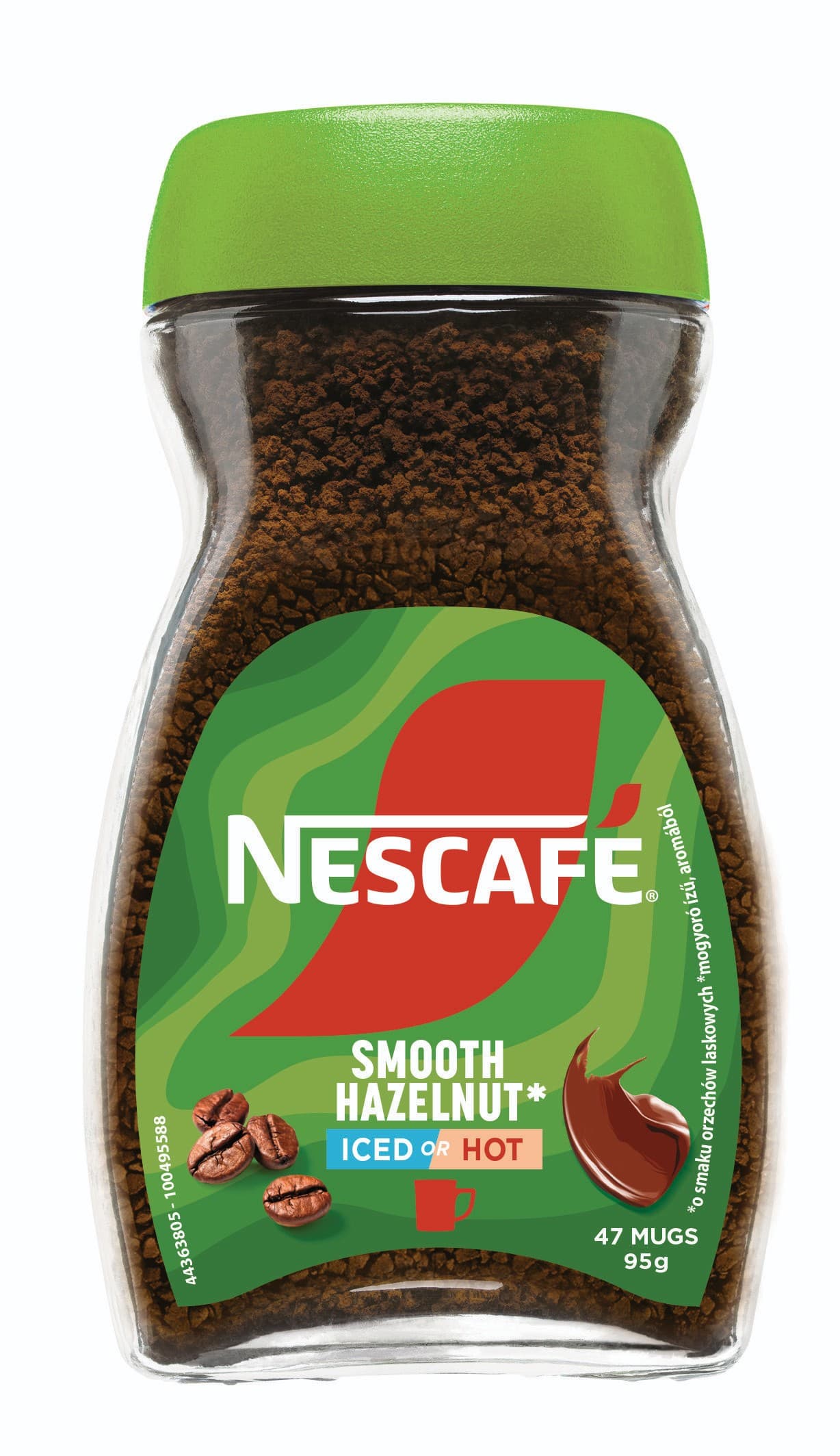 Nescafé Instantní káva s oříškovou příchutí 95g
