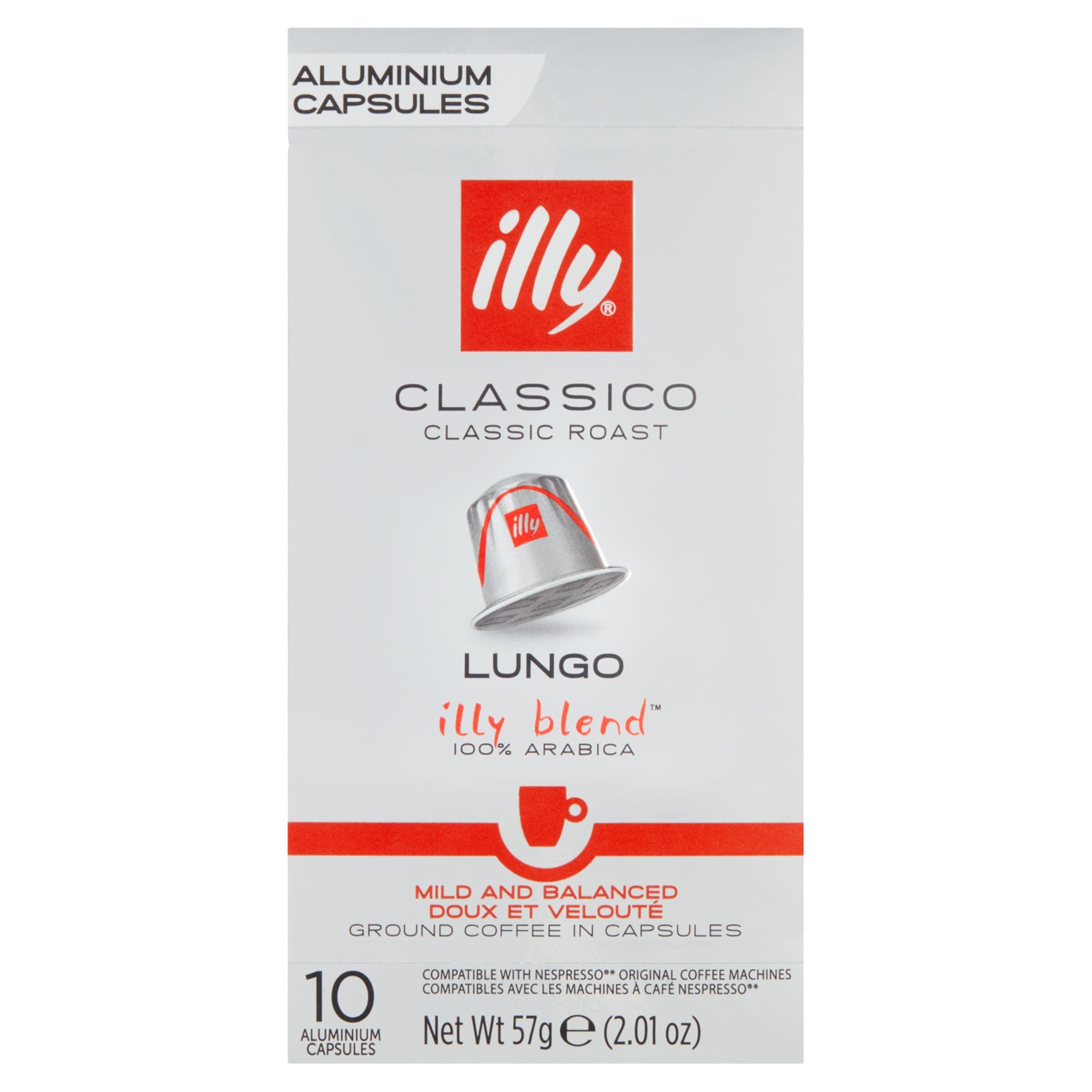 ILLY LUNGO CLASSICO 57G KAP