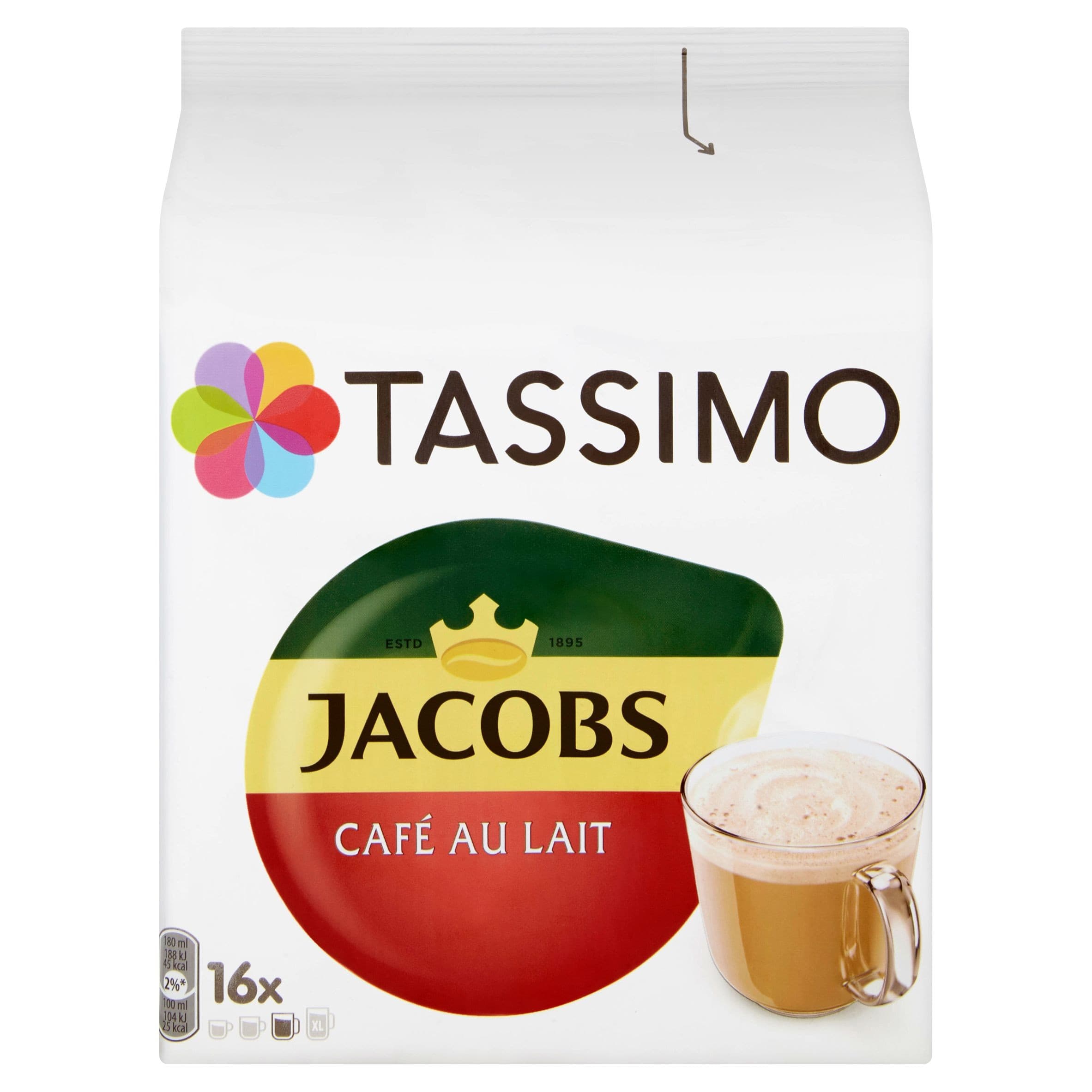 Tassimo Jacobs Café au Lait 184 g