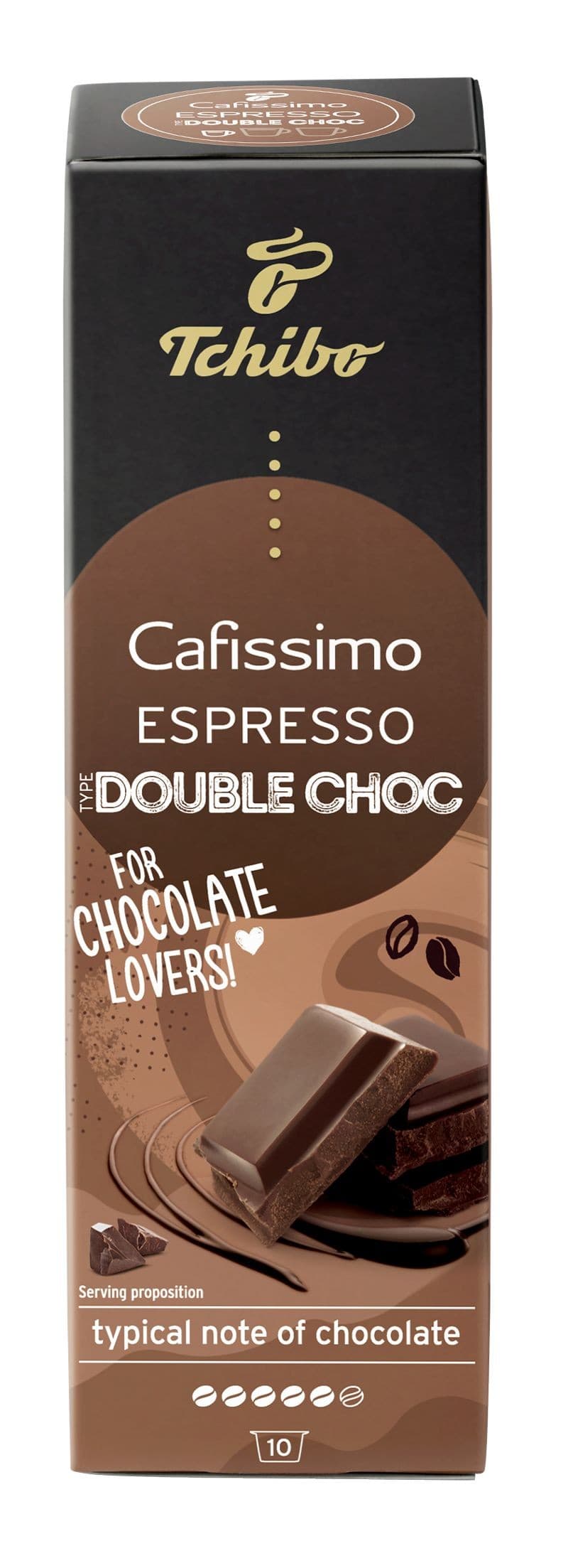 Tchibo Cafissimo Espresso Type Double Choc 70g