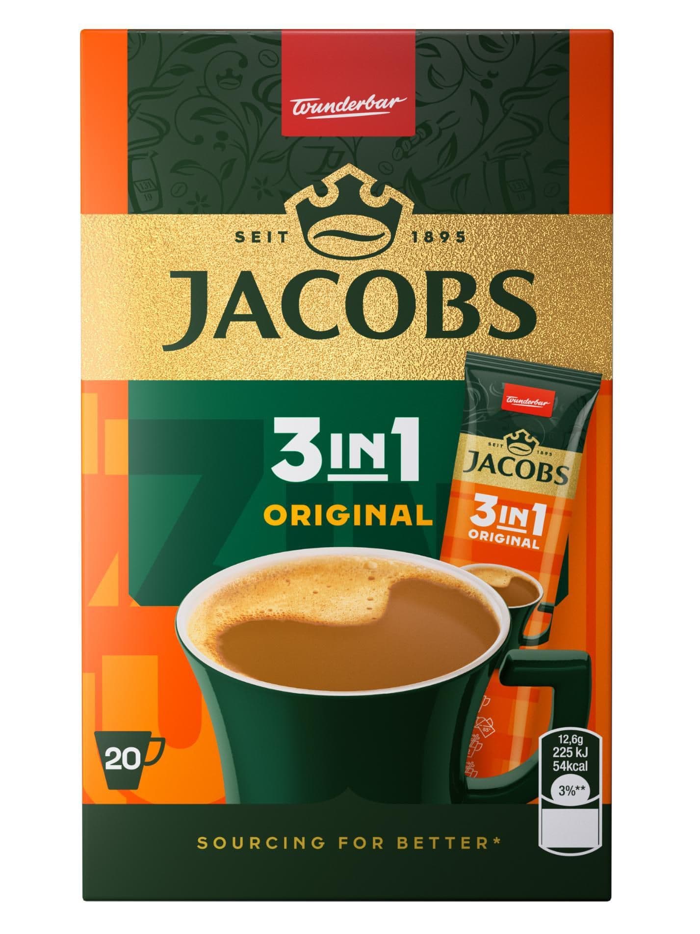 Jacobs 3v1 Original 20ks 252g