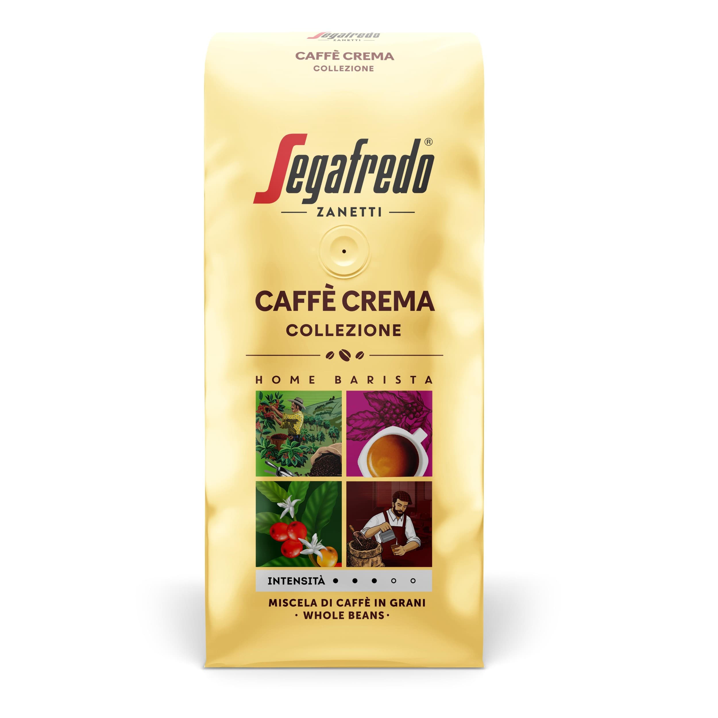 Segafredo Zanetti Collezione Caffé Crema Zrnková káva 1kg