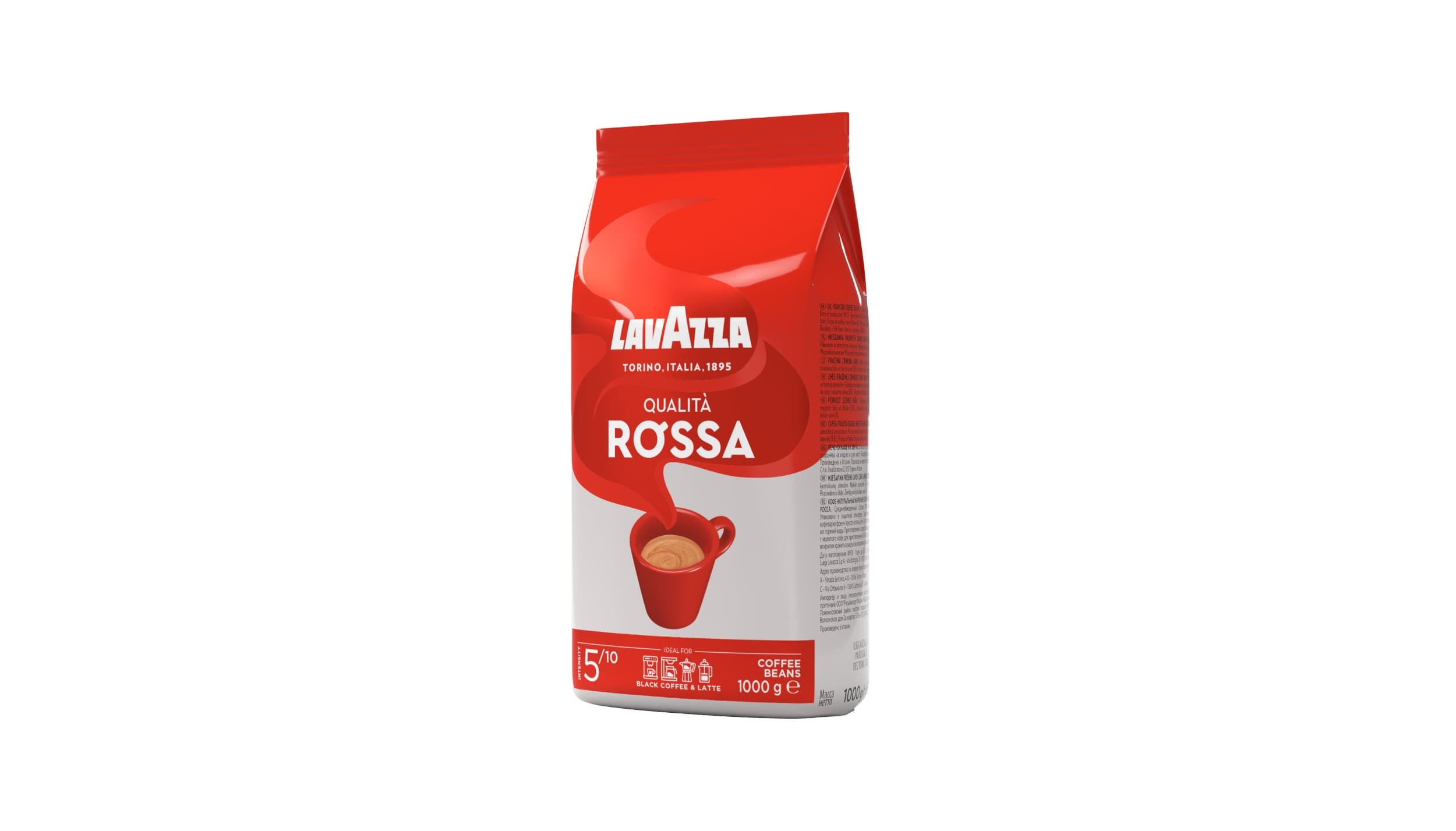 Lavazza Qualità Rossa pražená zrnková káva 1000g