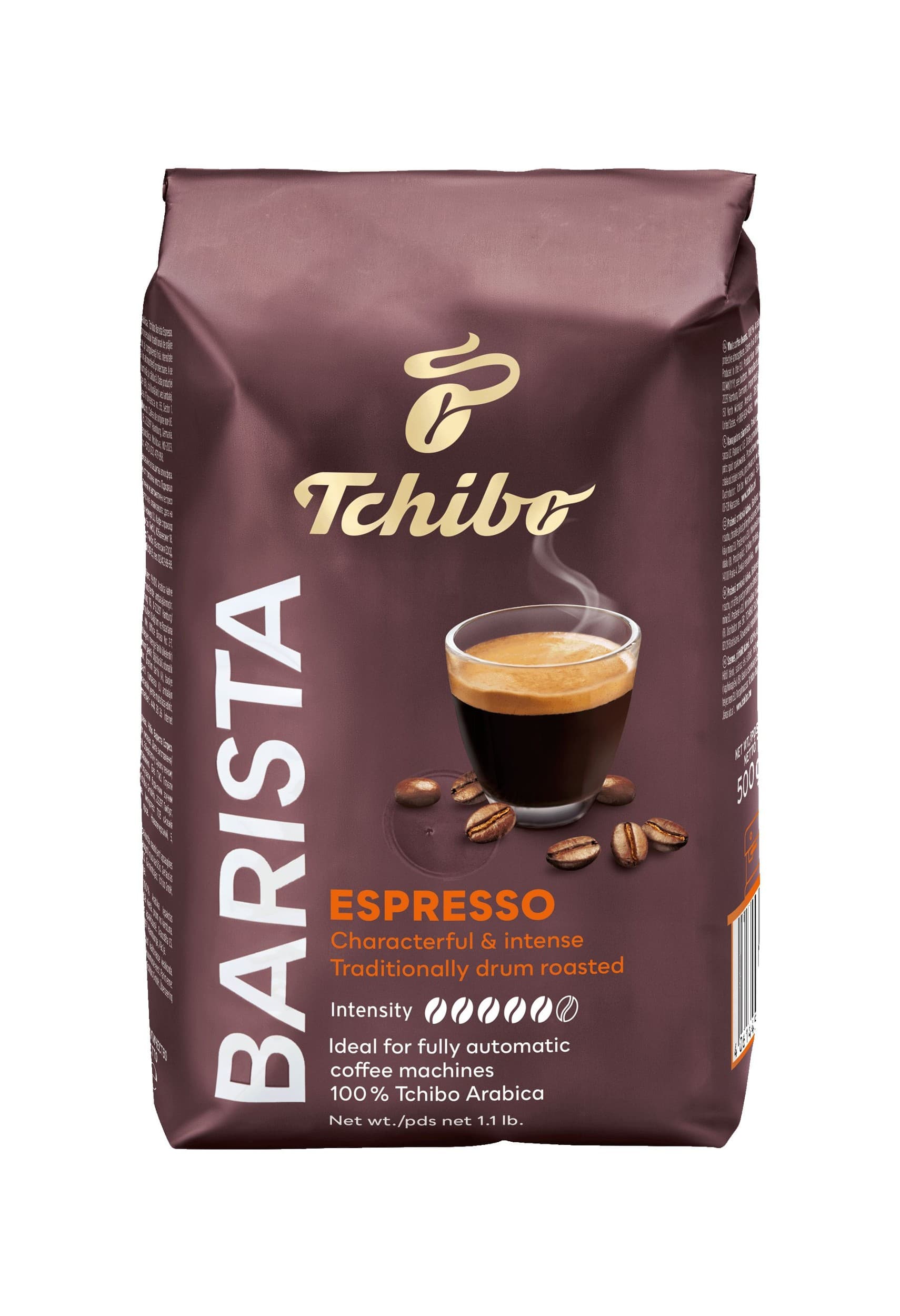 Tchibo Barista Espresso pražená zrnková káva 500 g