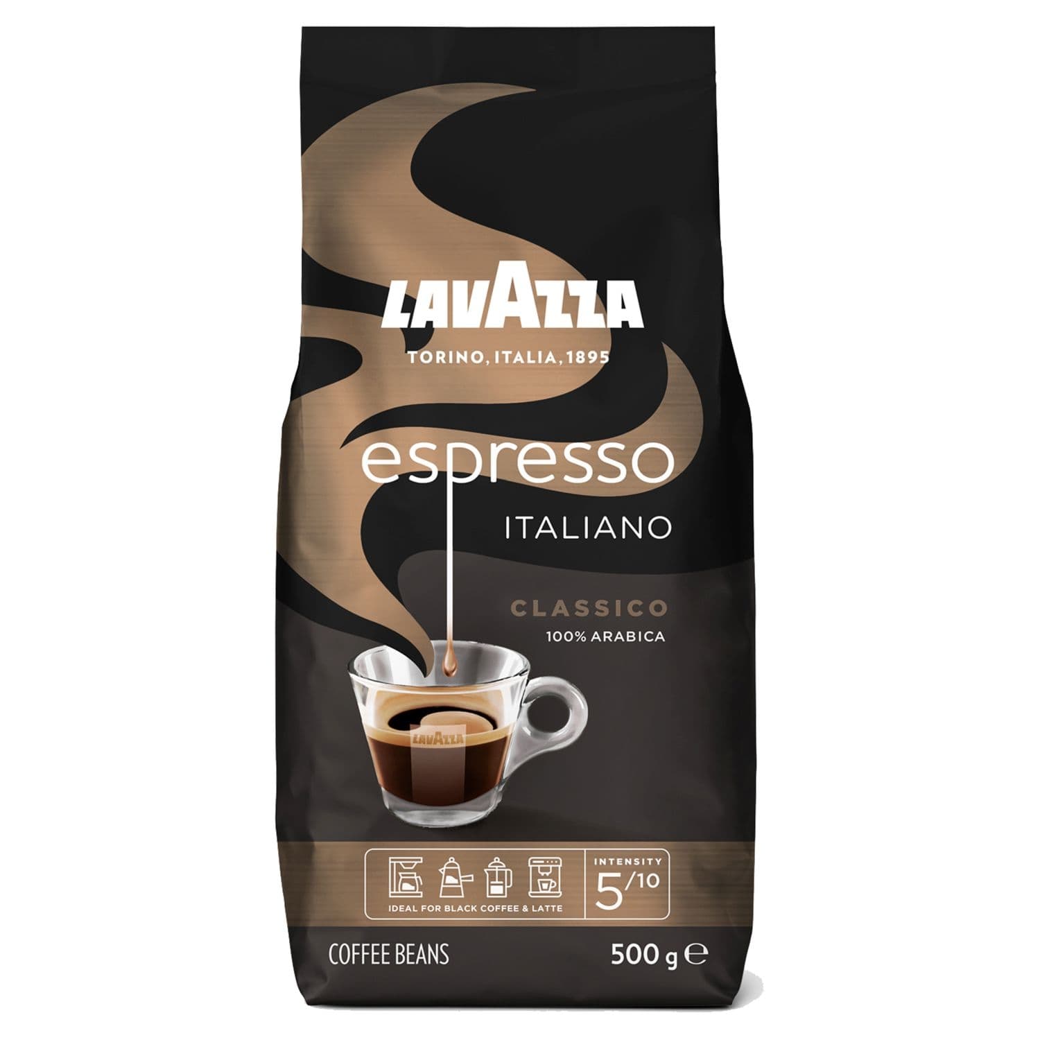 Lavazza Caffè Espresso káva zrnková 100% Arabica 500g